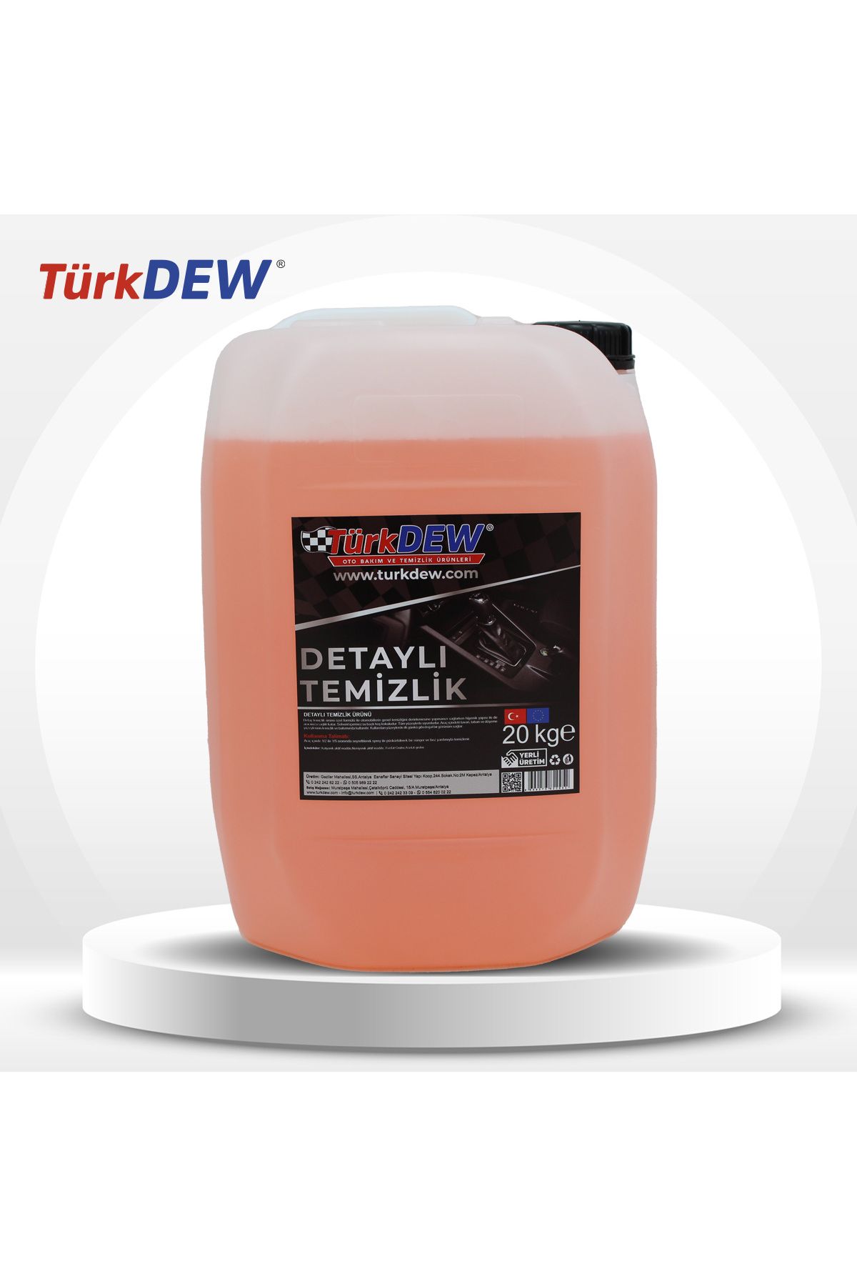 TürkDEW Detaylı Temizlik Ürünü 20 Kg