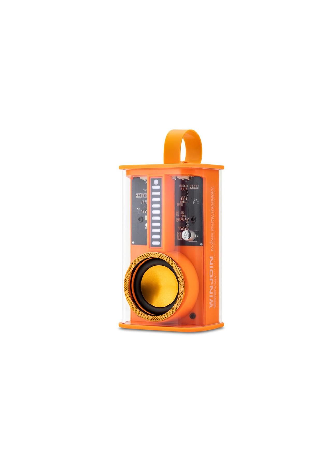 HADRON K07PRO Turuncu Bluetooth Speaker 5W 102-61-47MM