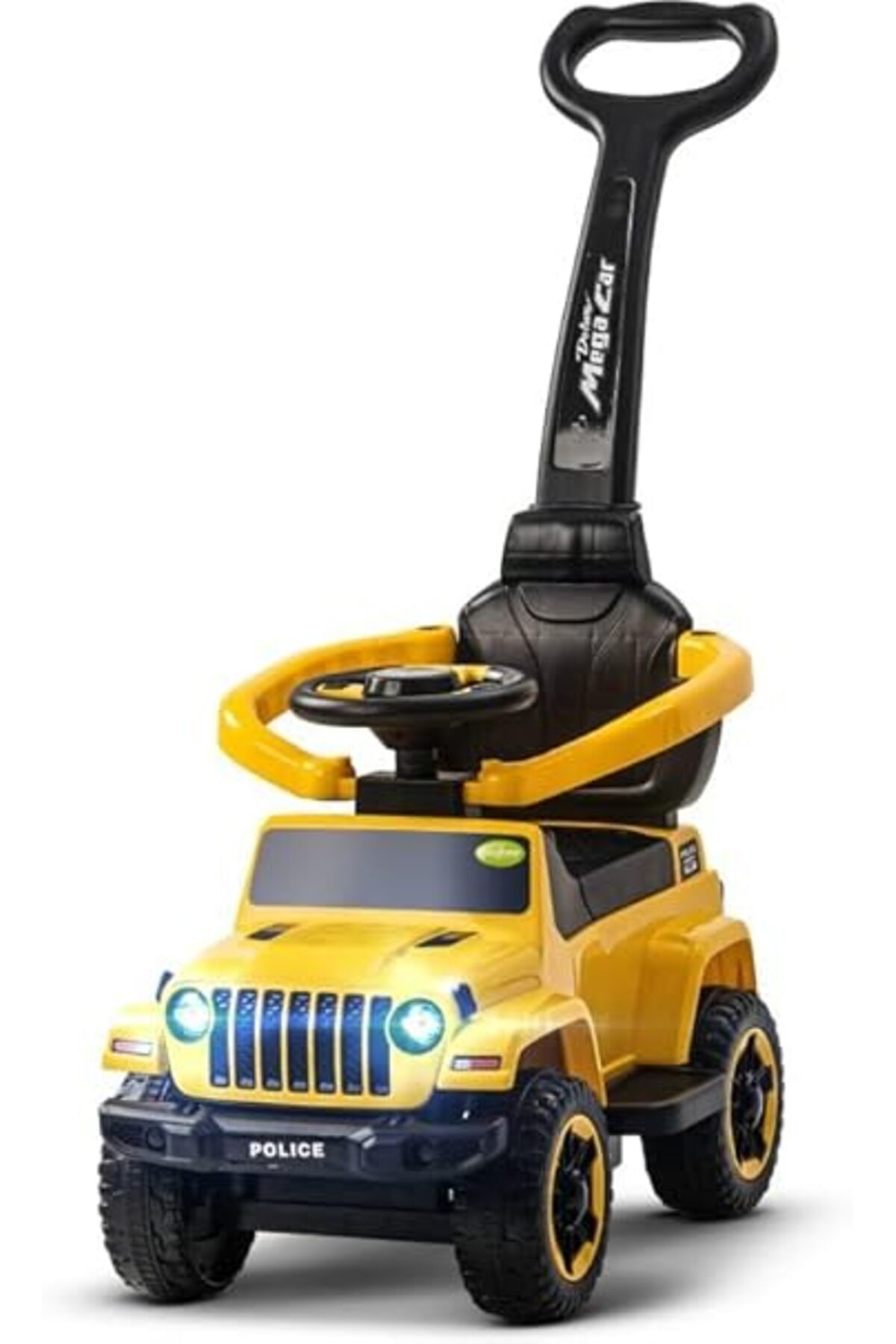 ALBADER-3 in 1 Ride on Car for Kids, Ride on Kids Car with Music and Lights, Kids Ride on Push Car 1