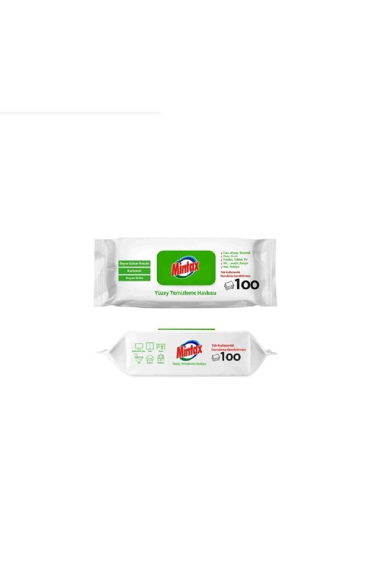 Mintax Yüzey Temizlik Havlusu 100'lü