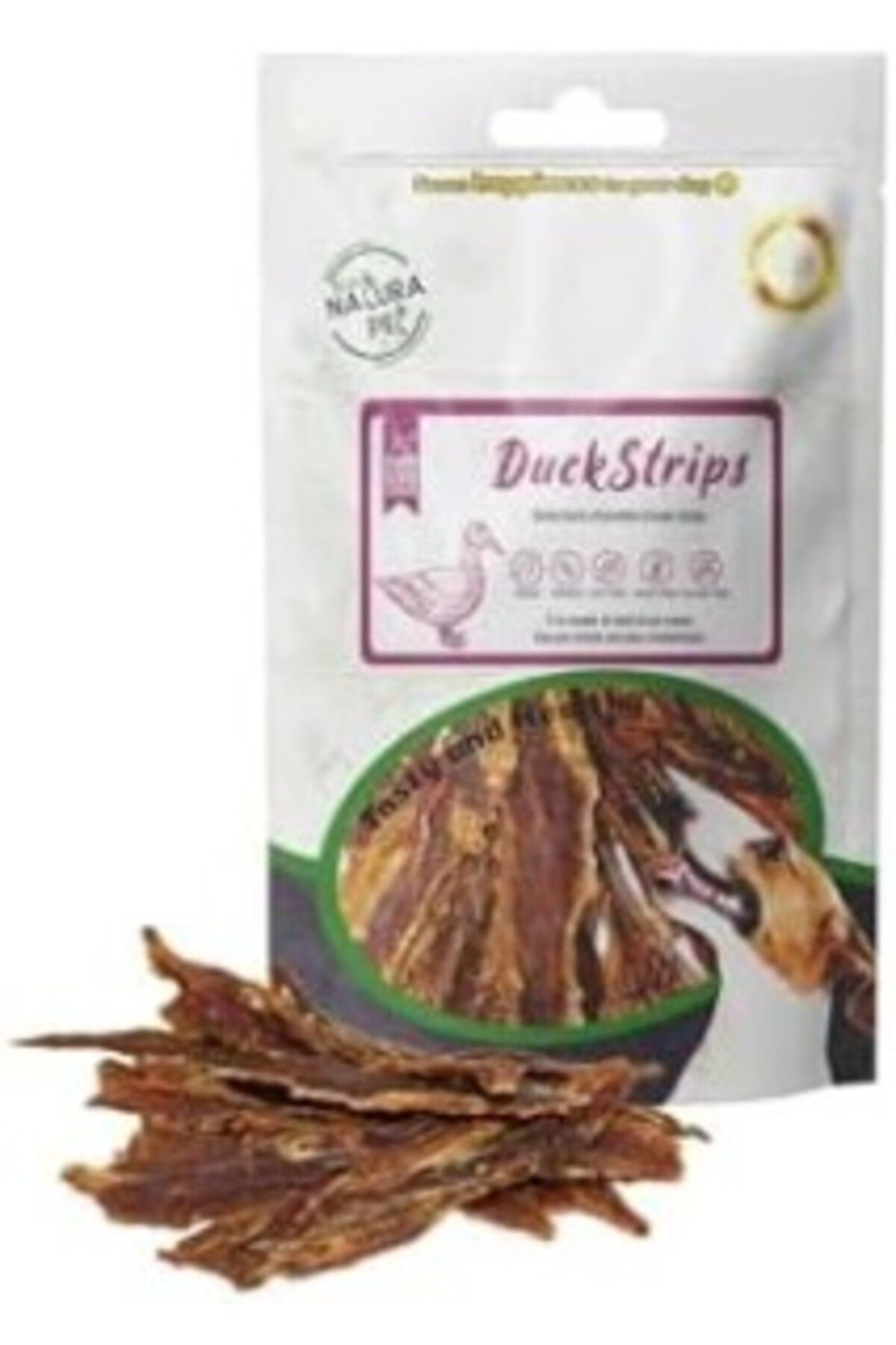Orqinel Eco Natura Pet Ördek Eti Dilimleri Yumuşak Köpek Ödülü 80 Gr