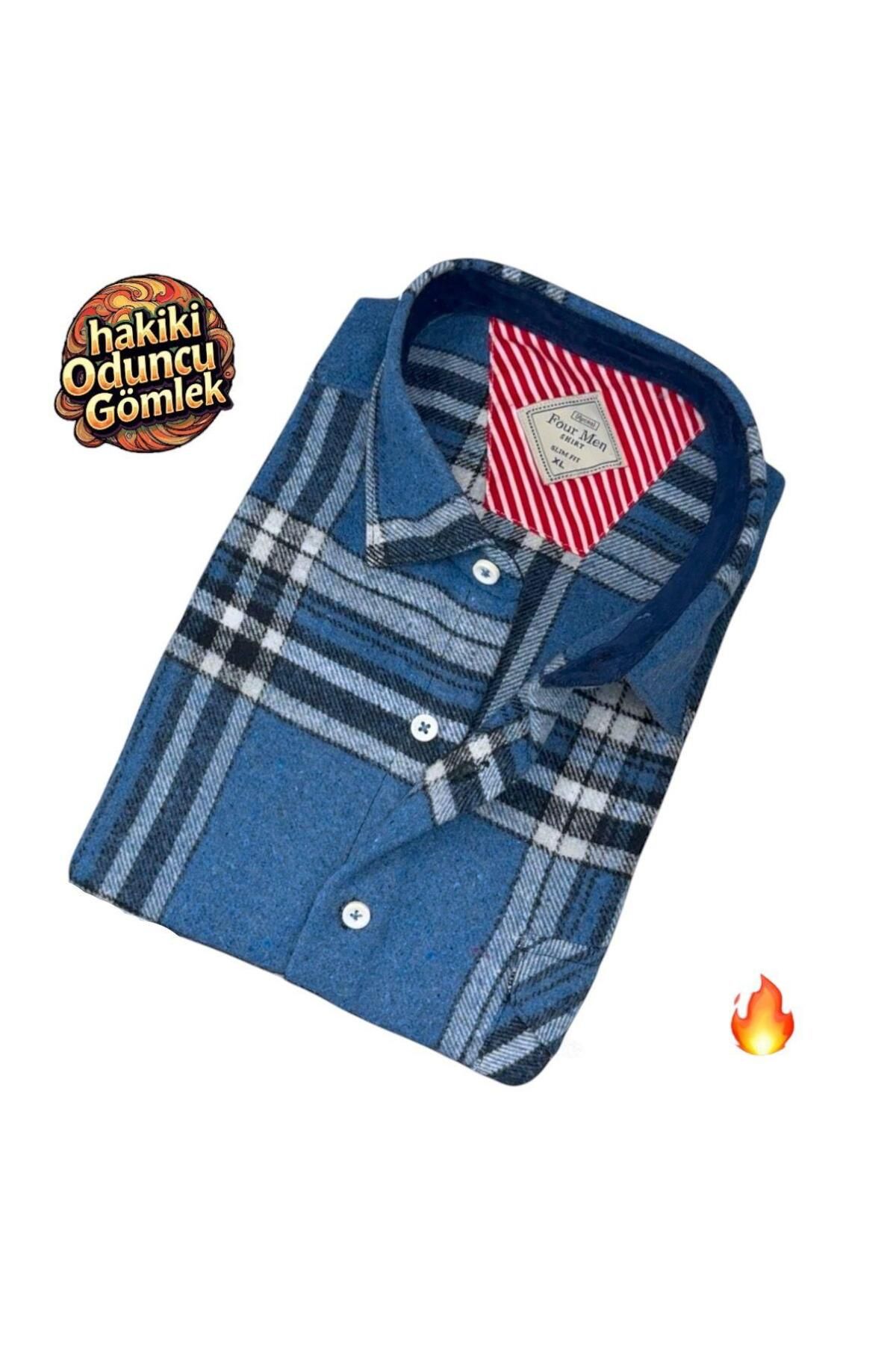 EREN STYLE Cămașă De Iarnă Din Bumbac Cu Mânecă Lungă Pentru Bărbați (regular Mold) Femeie - 3XL