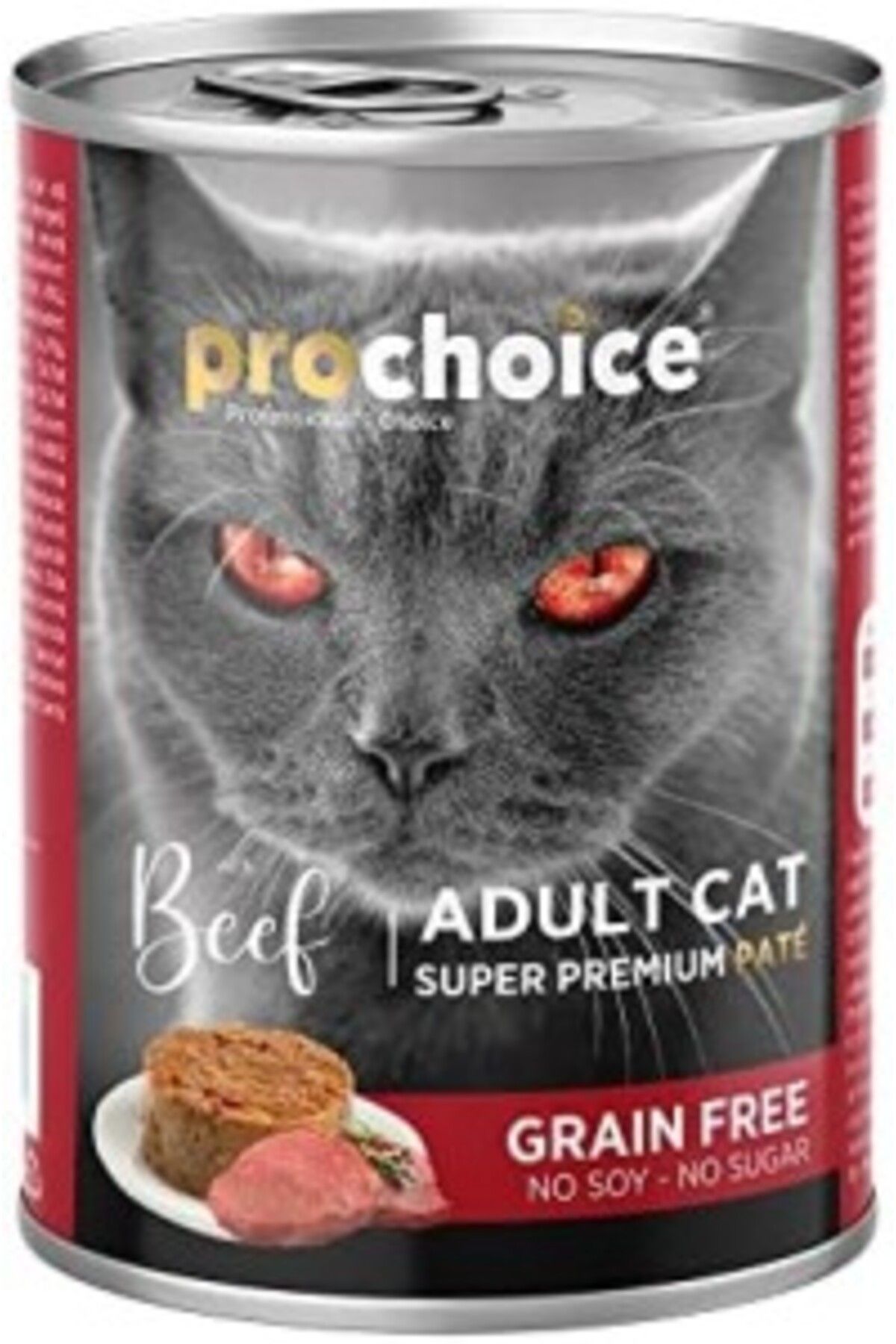 Furlo Prochoice Kedi Yaş Mama, Yetişkin, Sığır Etli, 400 G