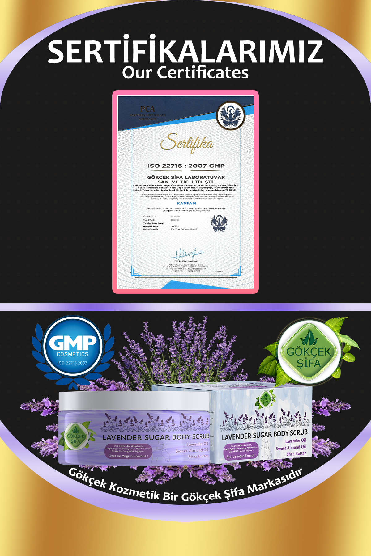 Lavender Sugar Body Scrub 250 Ml — 008000 — تصویر 3 از 3