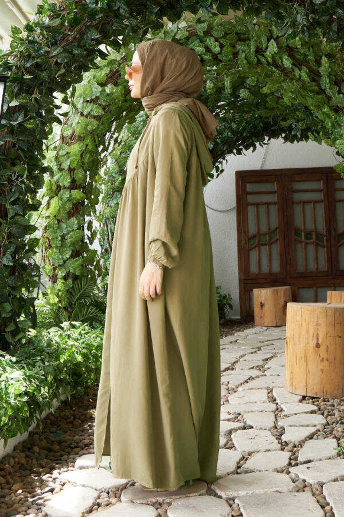 Neways-6635-Piece Khaki Denim Ferace - Cu nasturi Brit 3