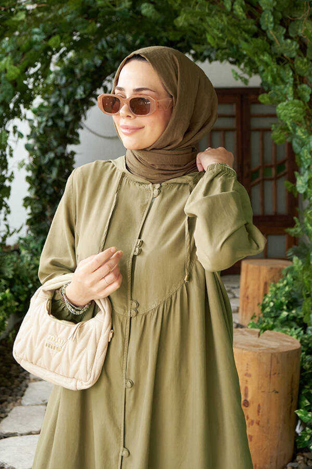Neways-6635-Piece Khaki Denim Ferace - Cu nasturi Brit 4