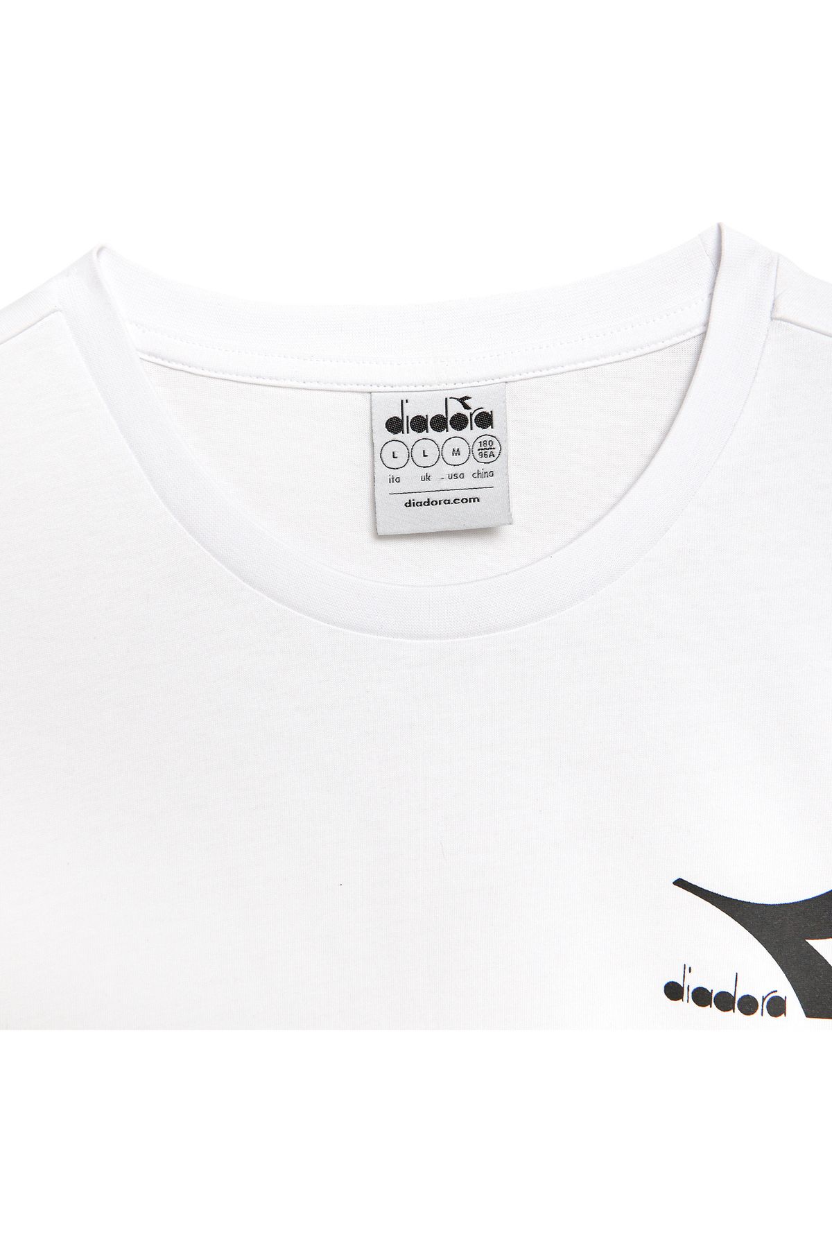 Diadora-T-shirt Diadora SS Core, White, Men 3