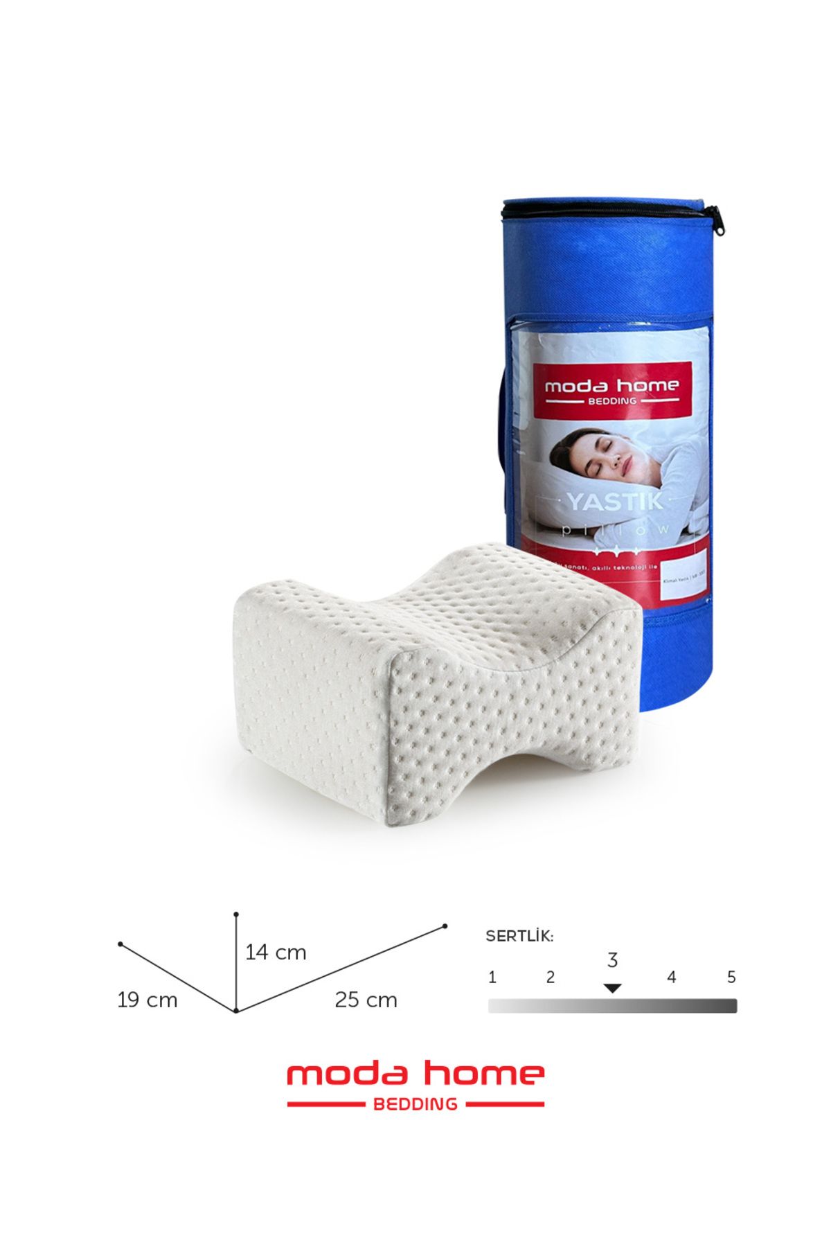 moda home bedding-Orthopedic Visco Knee Support Pillow 5
