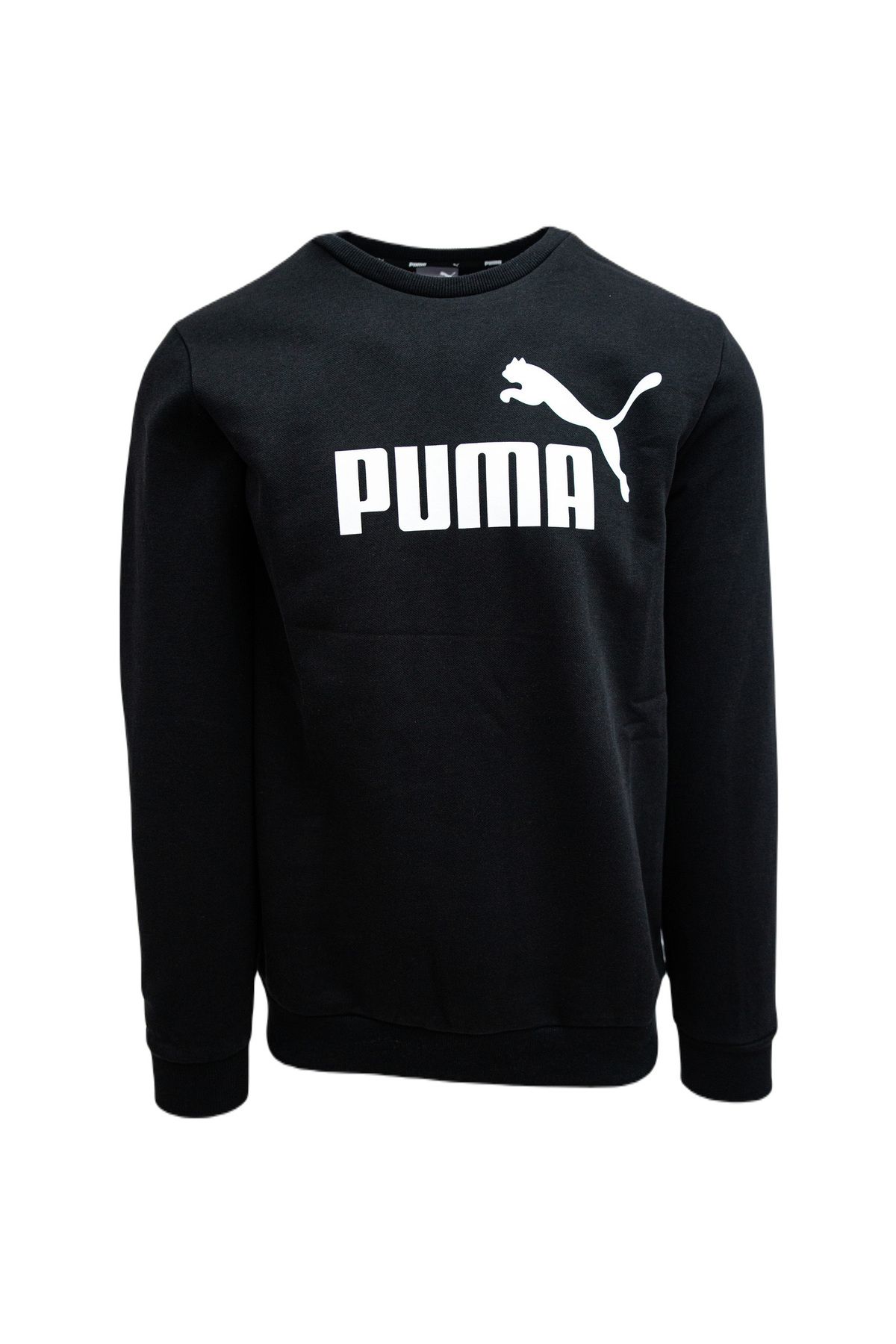 Puma-Halenka Puma Ess Big Logo Crew, Černá, Pánské 6