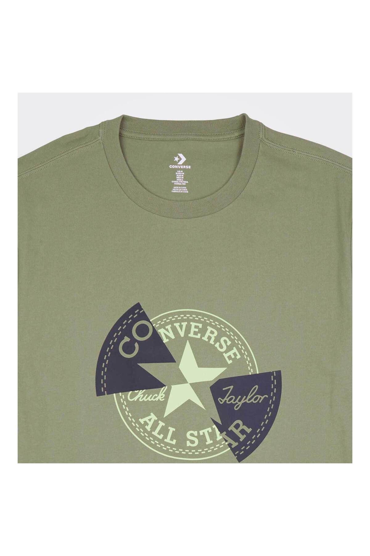 converse-T-shirt Converse Distort Tee, Green, Men 5