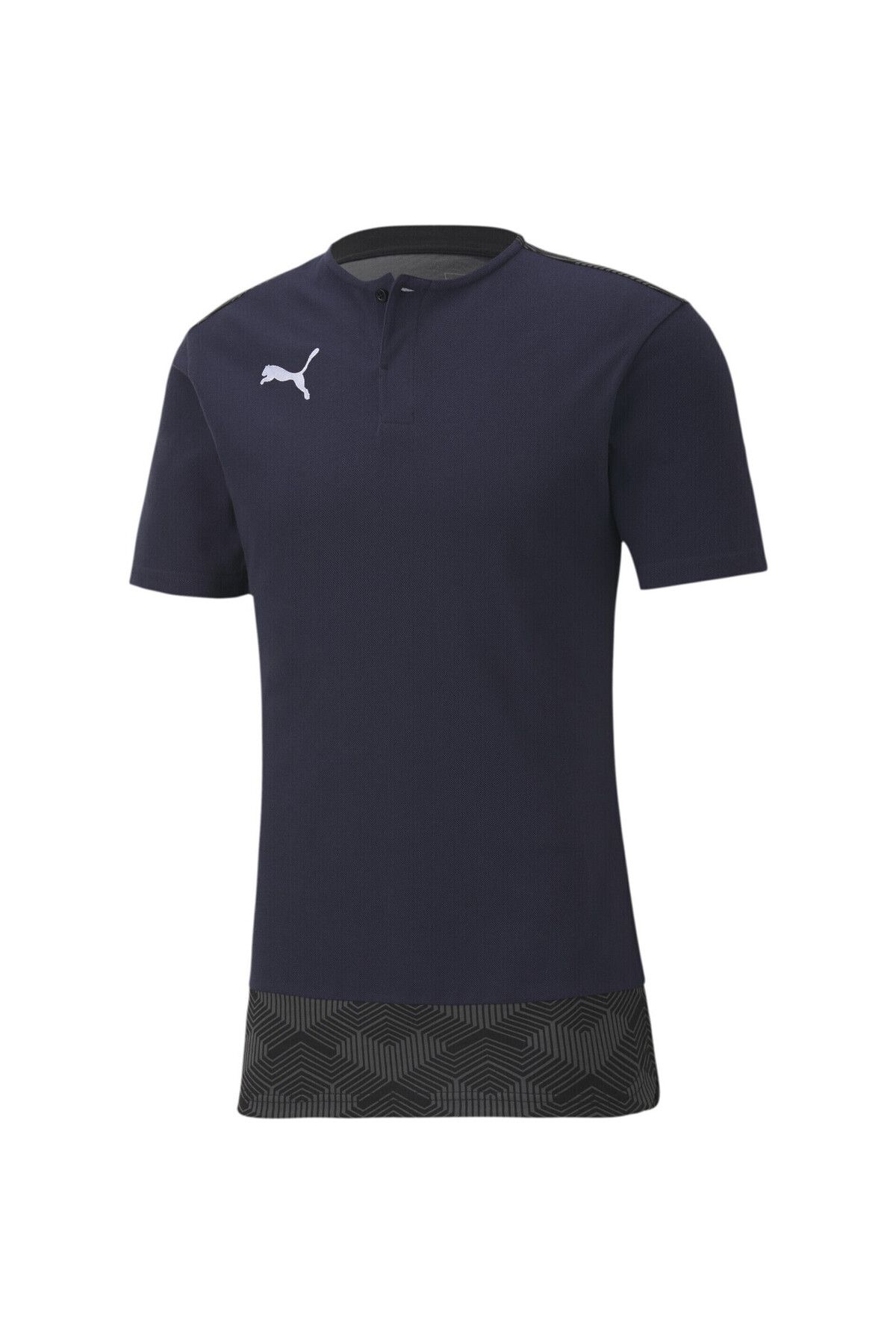 Puma-Tričko Puma Teamfinal 21 Casuals Polo, Modré, Pánské 4