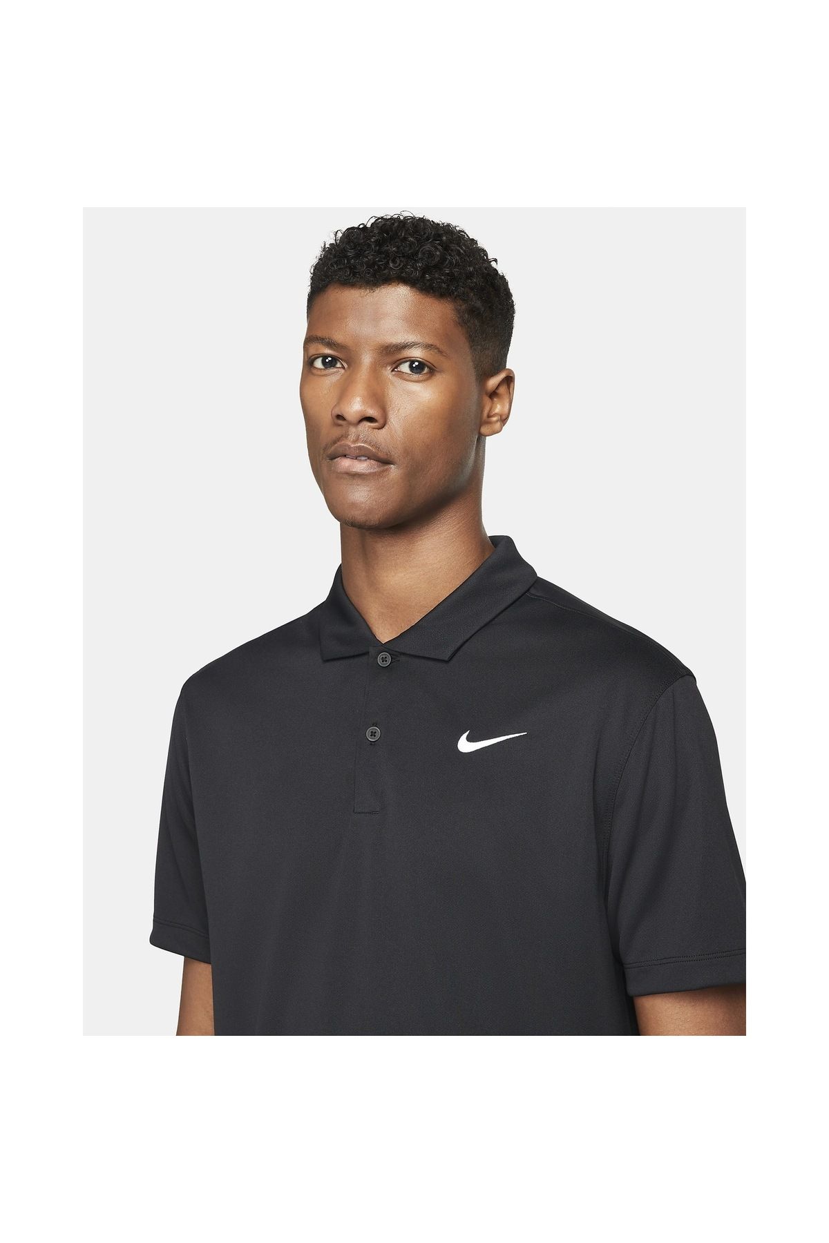 Nike-Tričko Nike Court Dri-FIT Tennis Polo, Černá, Pánské 3