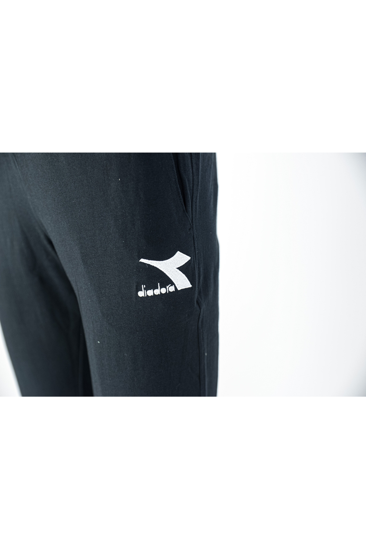 Diadora TRACKSUIT SET - Chándal - Black/crystal Teal/negro