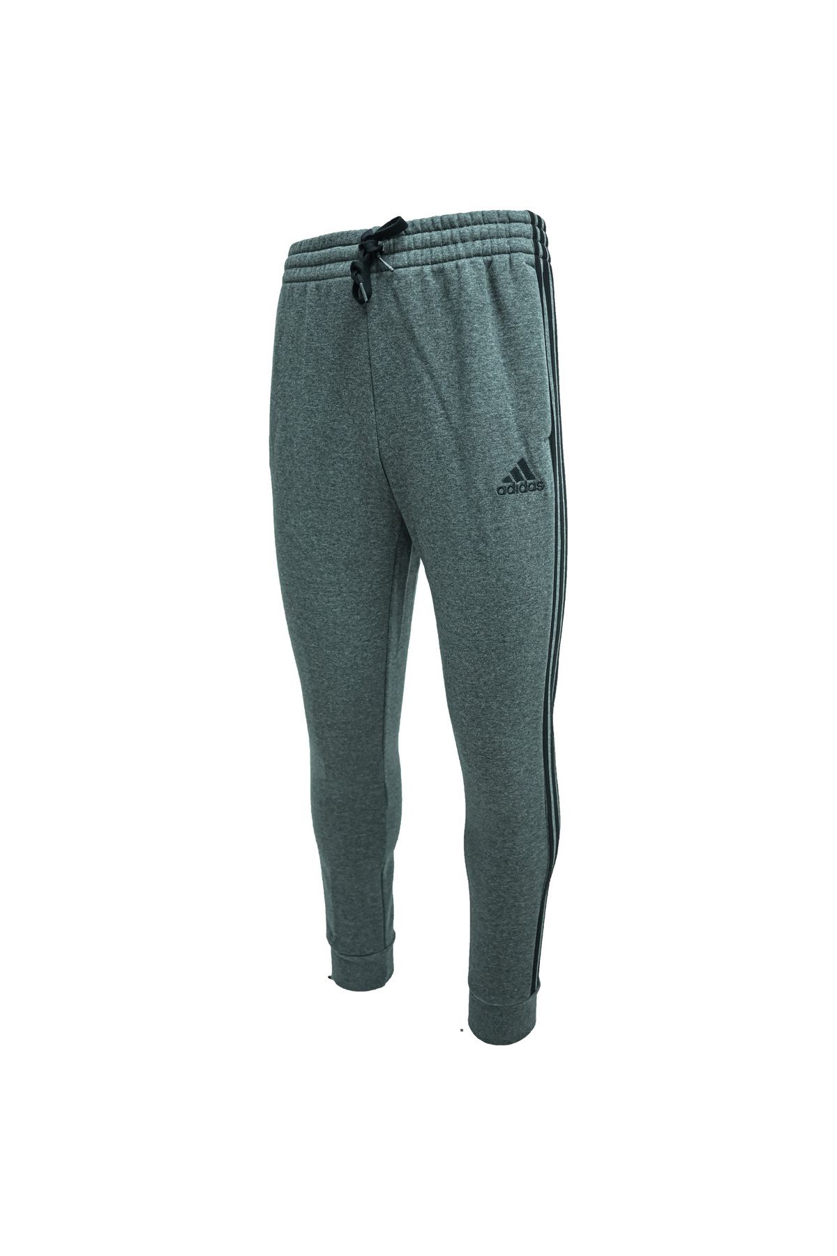 adidas-Παντελόνι adidas Essentials Fleece Tapered Cuff, Γκρι, Ανδρικό 3