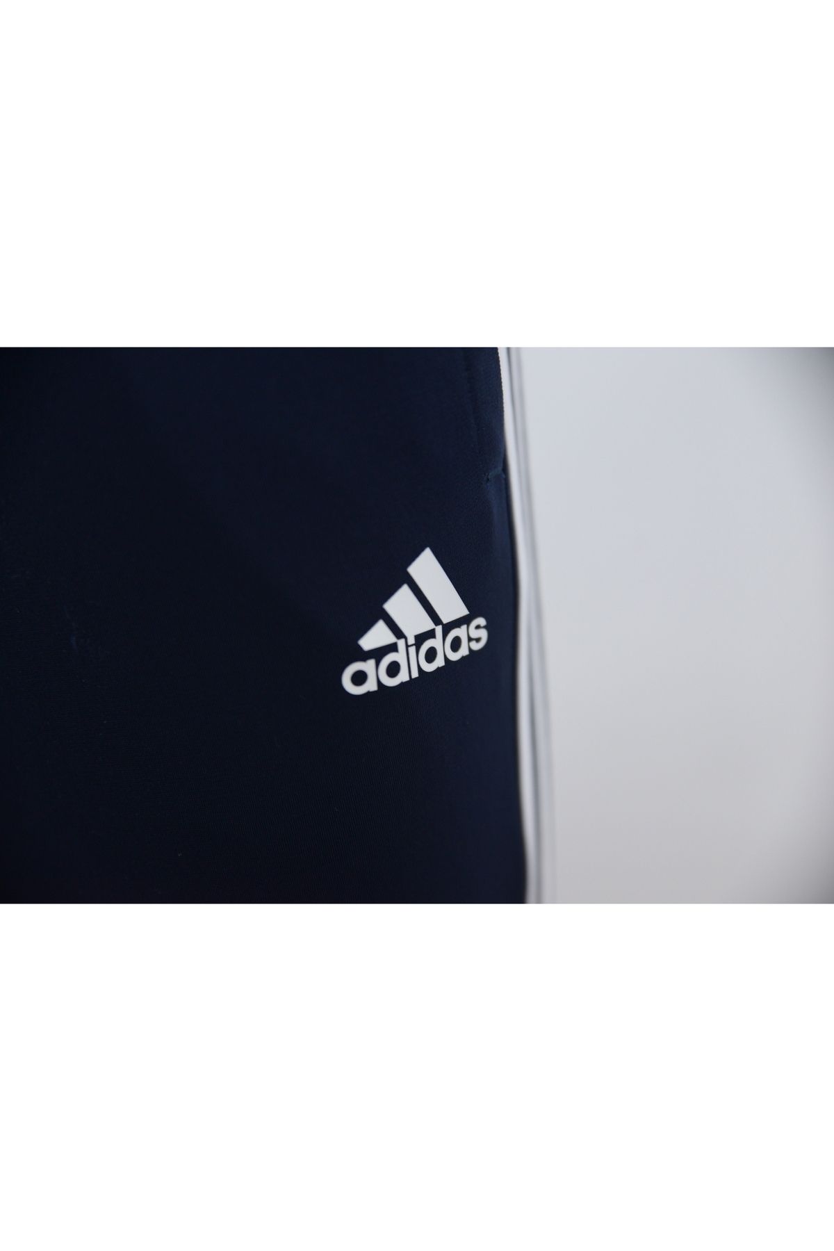 adidas-Pants adidas Essentials Warm-Up Tapered 3-Stripes, Blue, Men 8