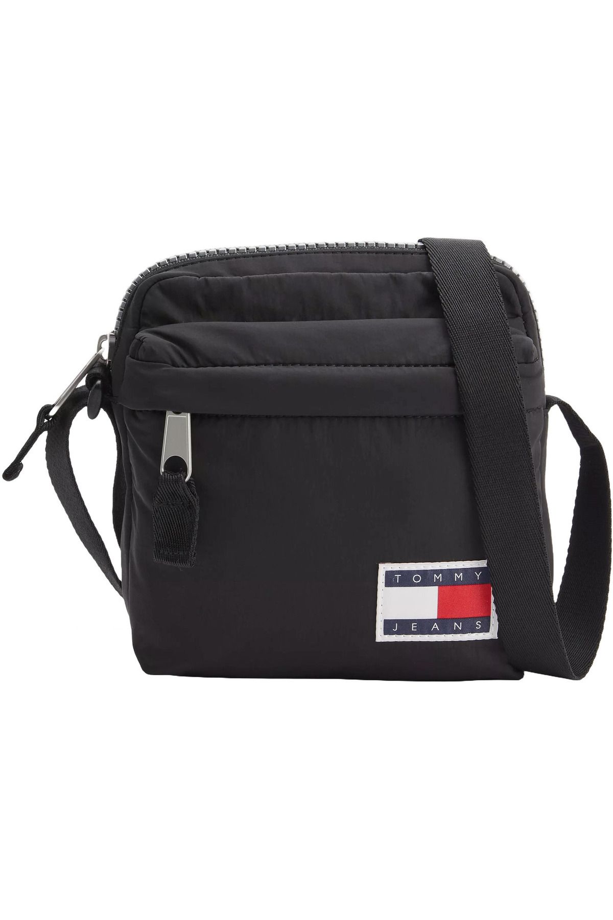 Others Geantă Neagră Tommy Jeans College Reporter Pentru Bărbați Masculin - One Size