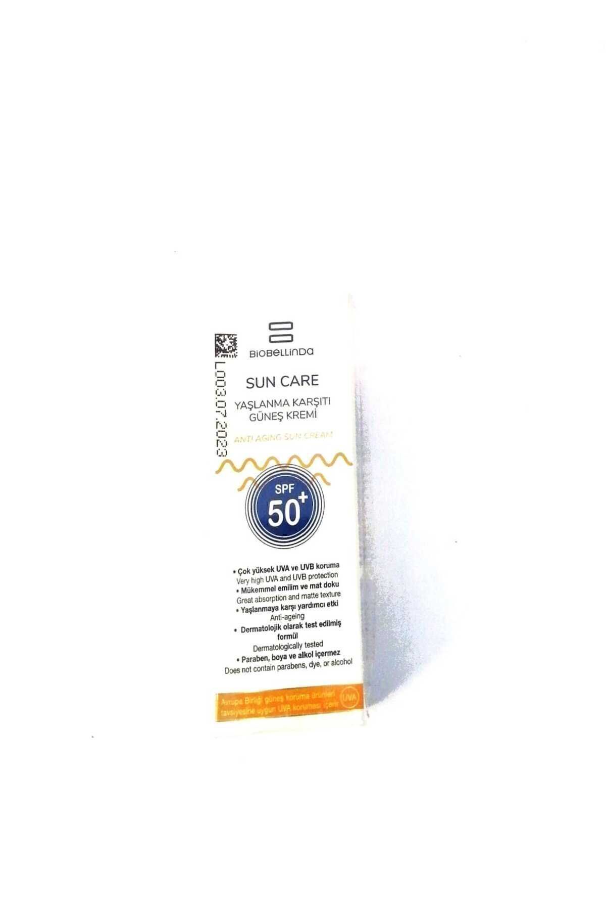 BioBellinda Yaşlanma & Leke Karşıtı Güneş Kremi +50 Spf 50 Ml