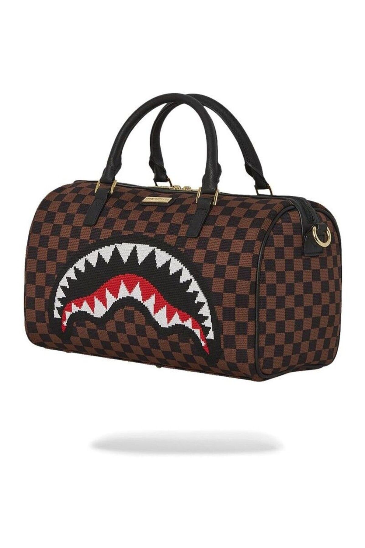 کیف ورزشی چند رنگ مردانه و زنانه کیسه مسافرتی مینی زیپ طلا جیب کفش تسمه های قابل تنظیم Sprayground