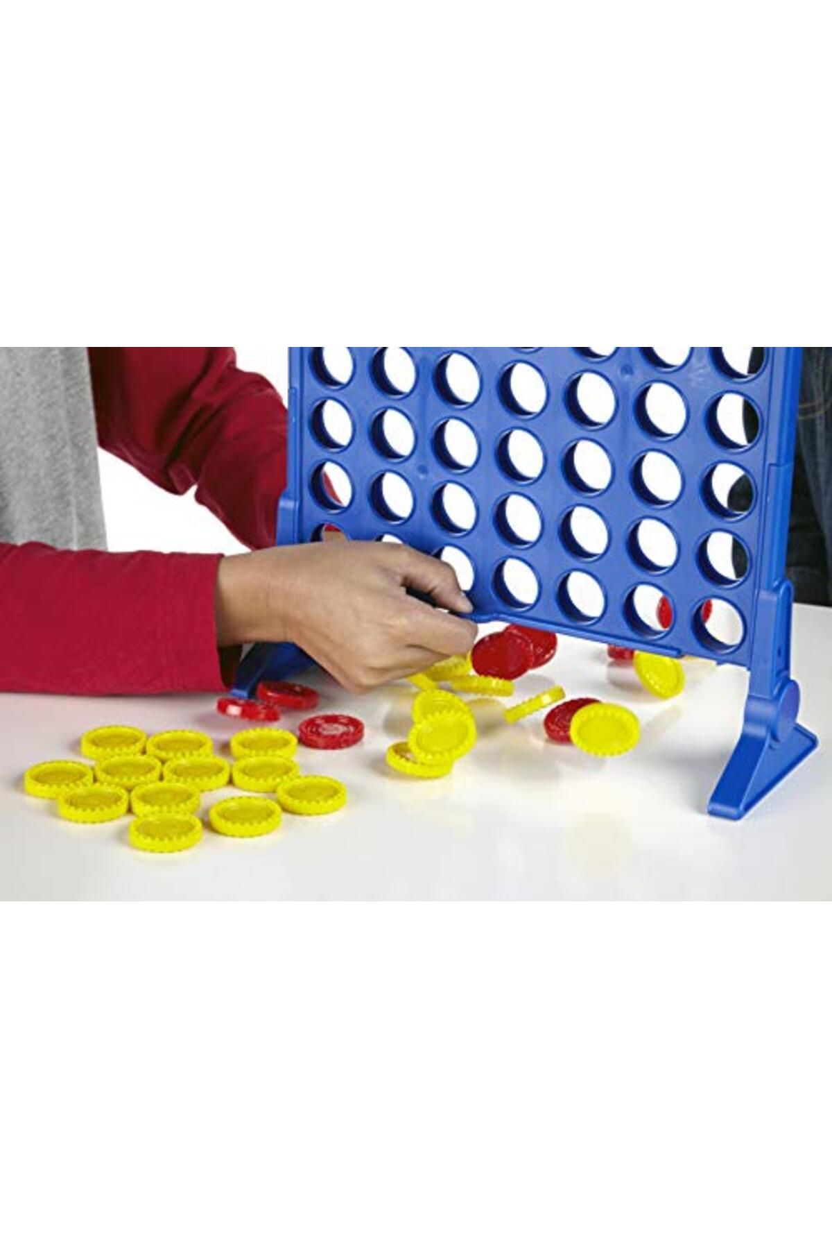 Hasbro Gaming-- Classic Game of Connect 4, Get 4 in A Row, Strategy Board Game for 2 Players, Board 4