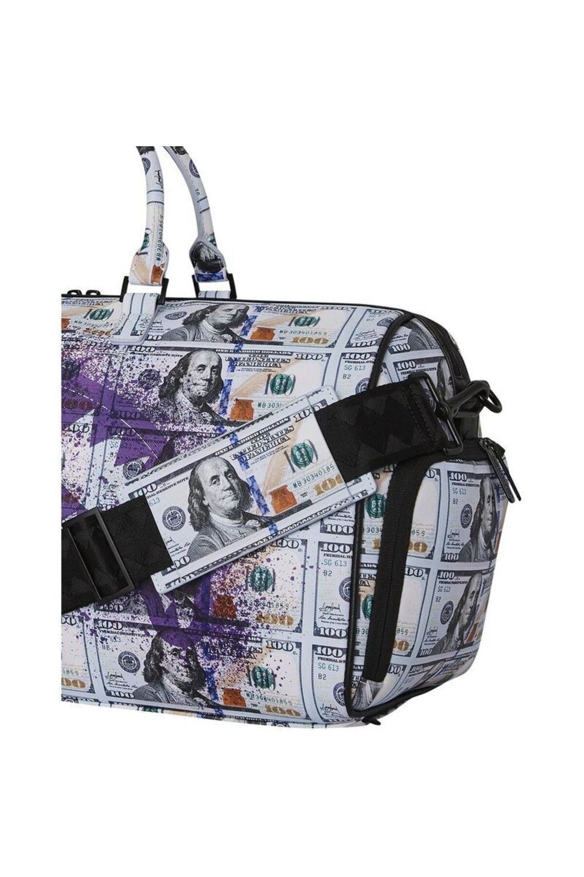 کیف ورزشی چند رنگ مردانه و زنانه مسافرتی راحتی با زیپ فلزی شیک تسمه های قابل تنظیم Sprayground