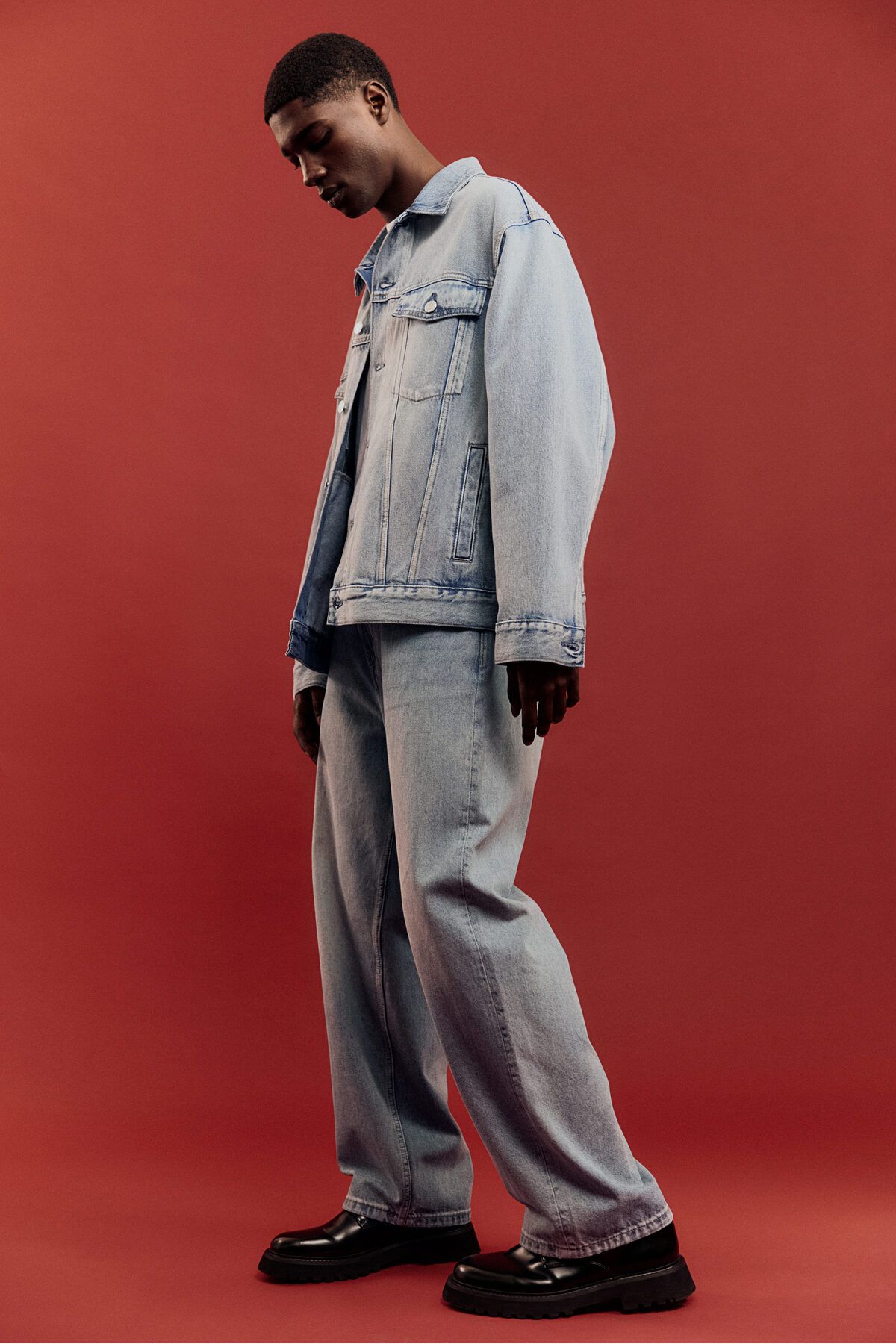 شلوار جین آبی مردانه اورجینال H M H&M