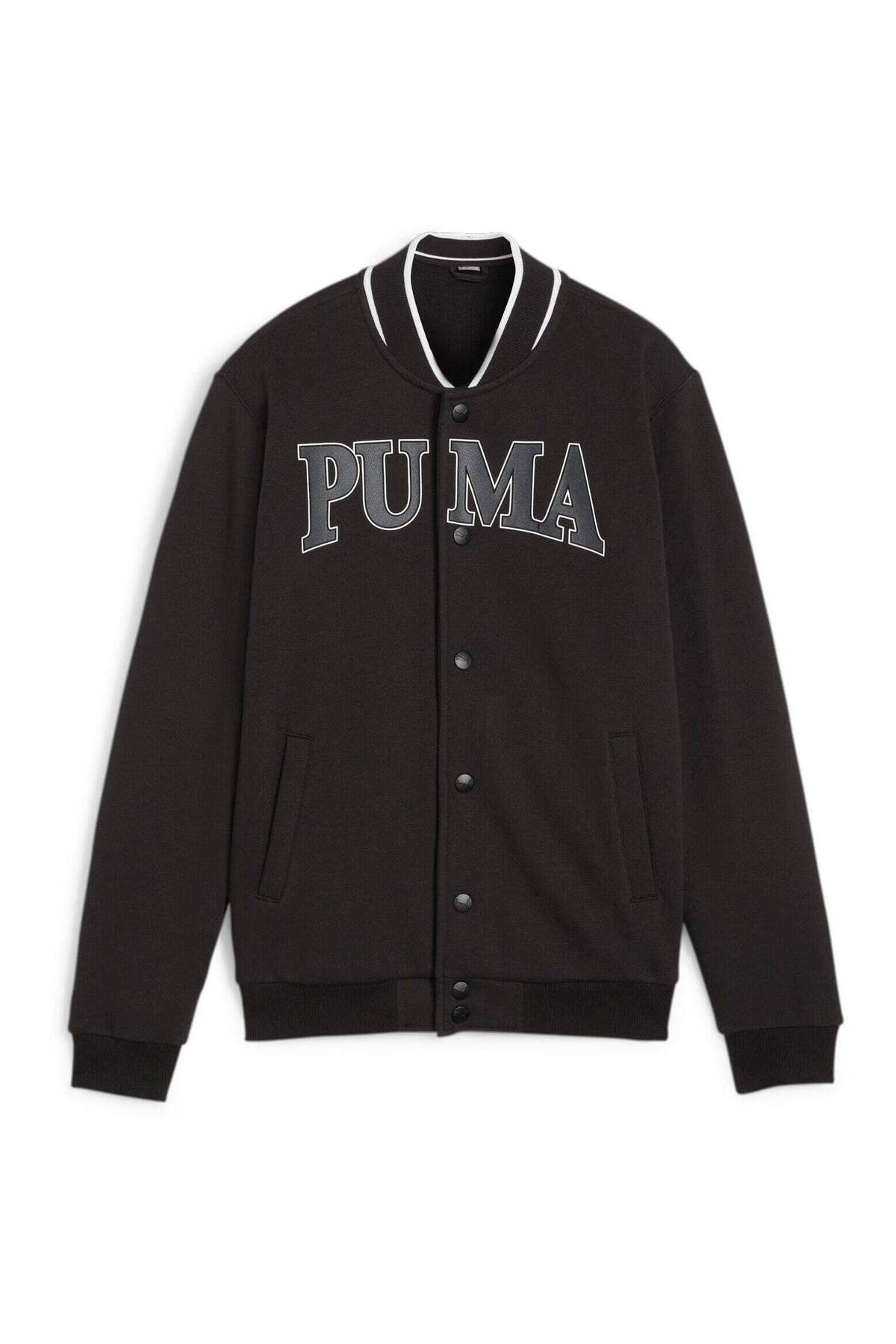 Puma-Bunda Puma Puma Squad Bomber Jacket Tr B, čierna, detská 4