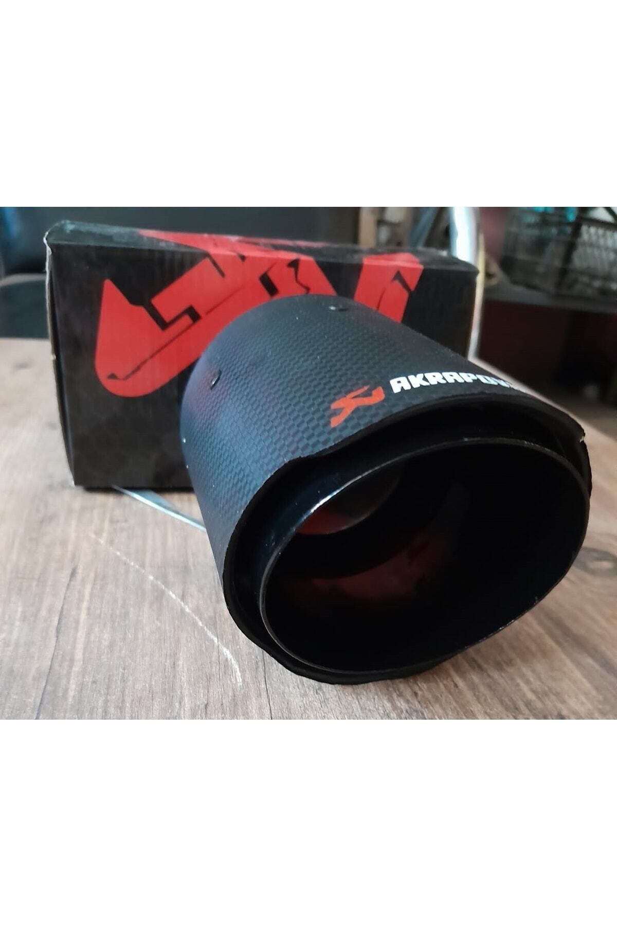 Akrapovic 90 Mm Akrapoviç Tekli Full Karbon Içi Siyah Egzoz Ucu Eksoz - Egzozcum -