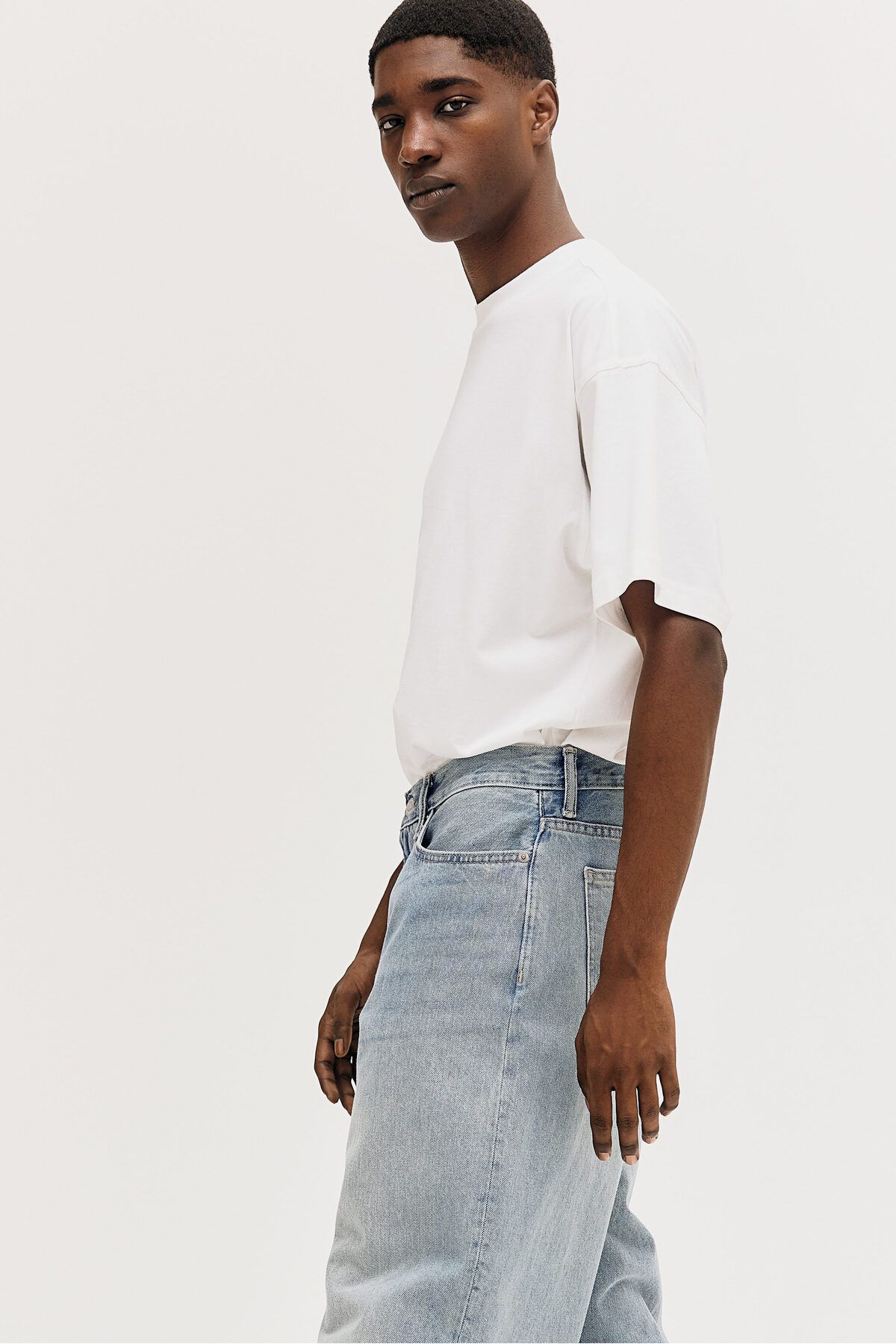 شلوار جین آبی مردانه اورجینال H M H&M
