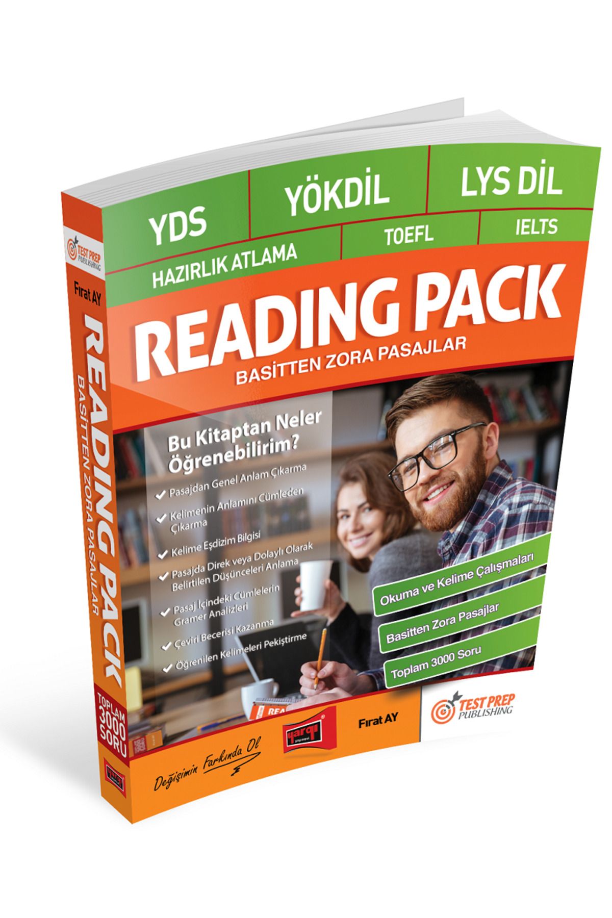 Parlayan Projeler Yargı YDS YÖKDİL LYS DİL Reading Pack Basitten Zora Pasajlar Yargı Yayınları