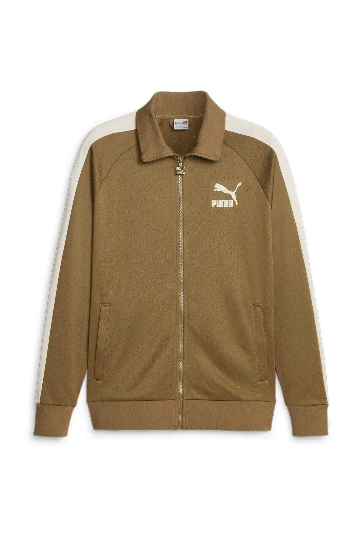 Puma-Ανδρικό μπουφάν Puma T7 Iconic - Καφέ 6