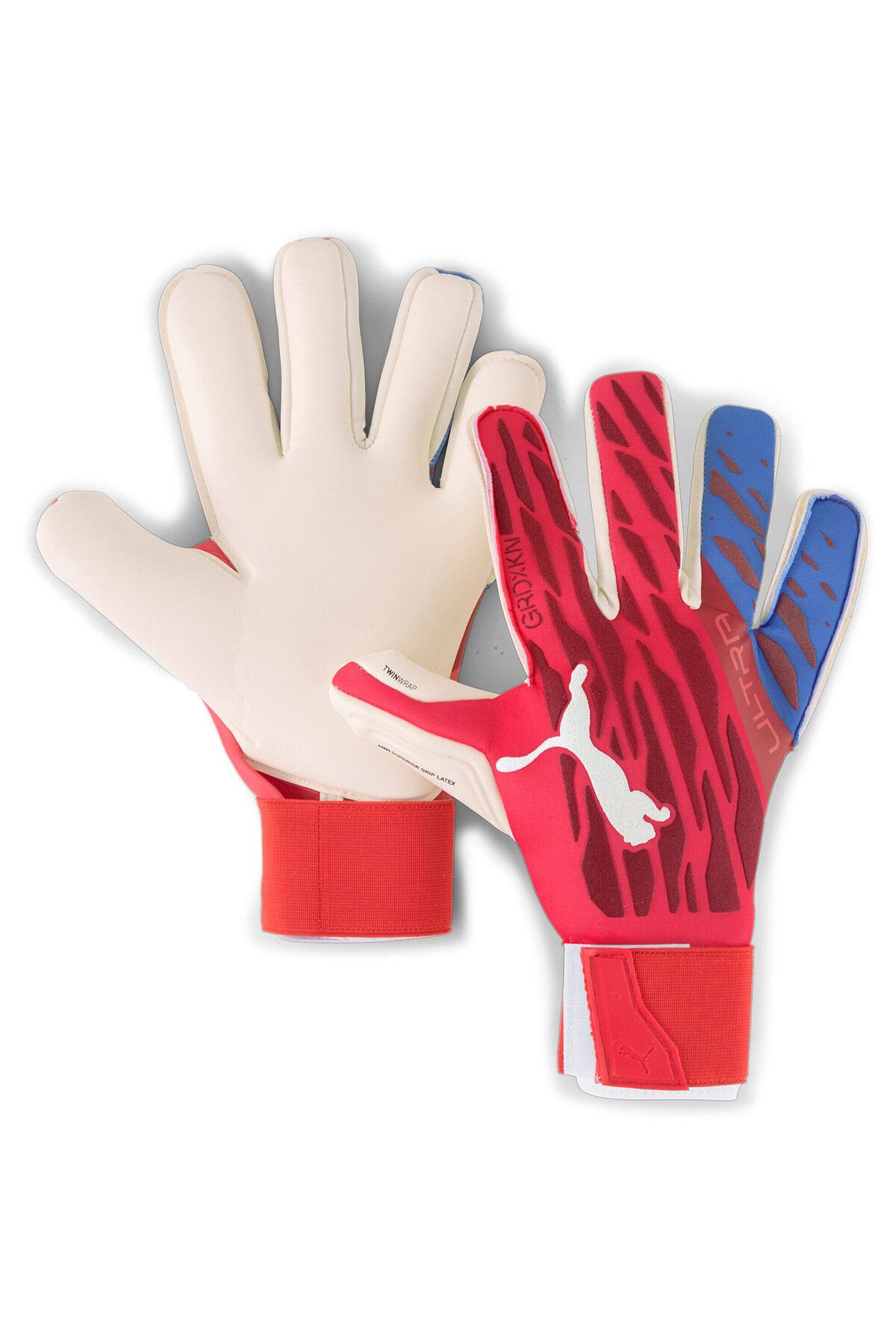 Puma-Gloves Puma Ultra Grip 1 Hybrid Pro, Red, Men 1