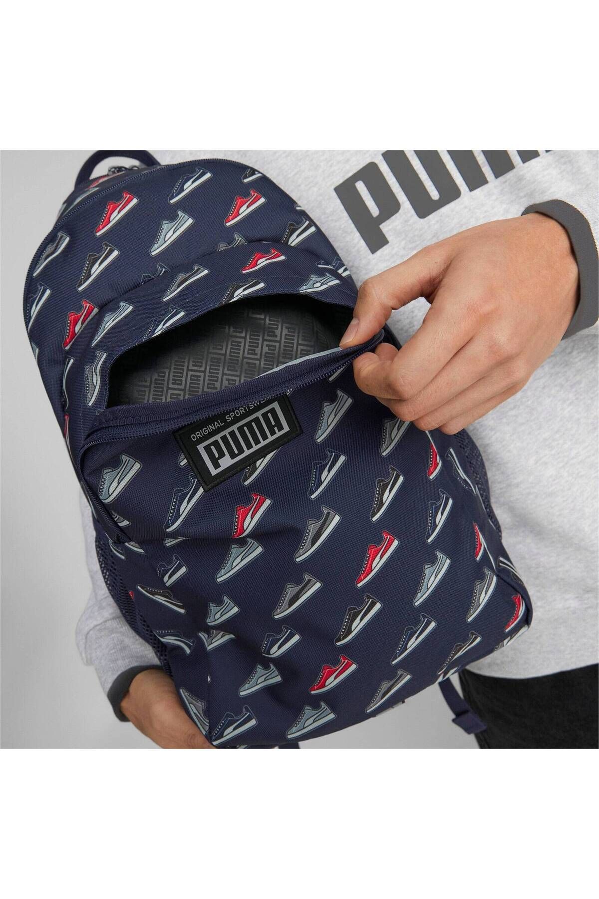 Puma-Ruksak Puma Academy 18L, Modrý, Unisex 3