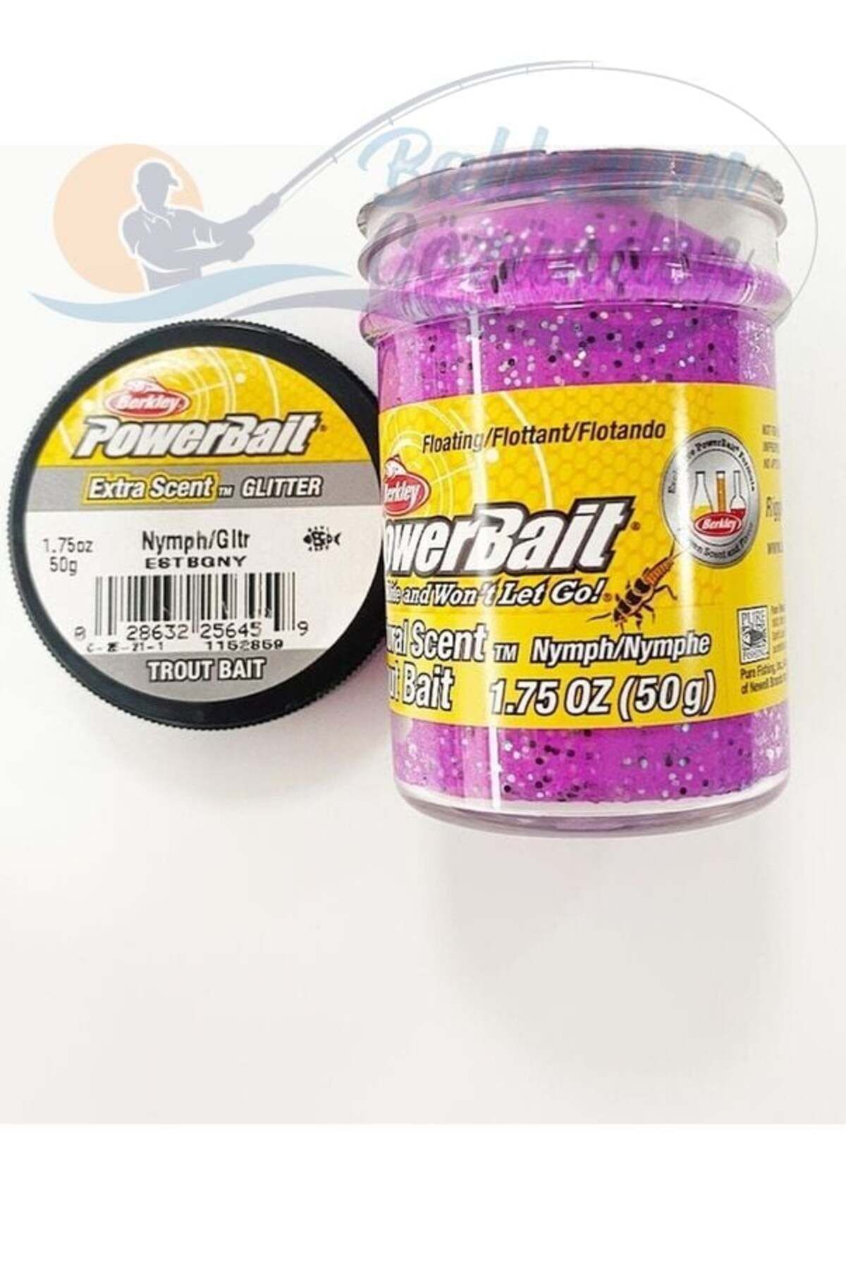 BERKLEY Power Bait Extra Scent Glitter - Nymphe Standart