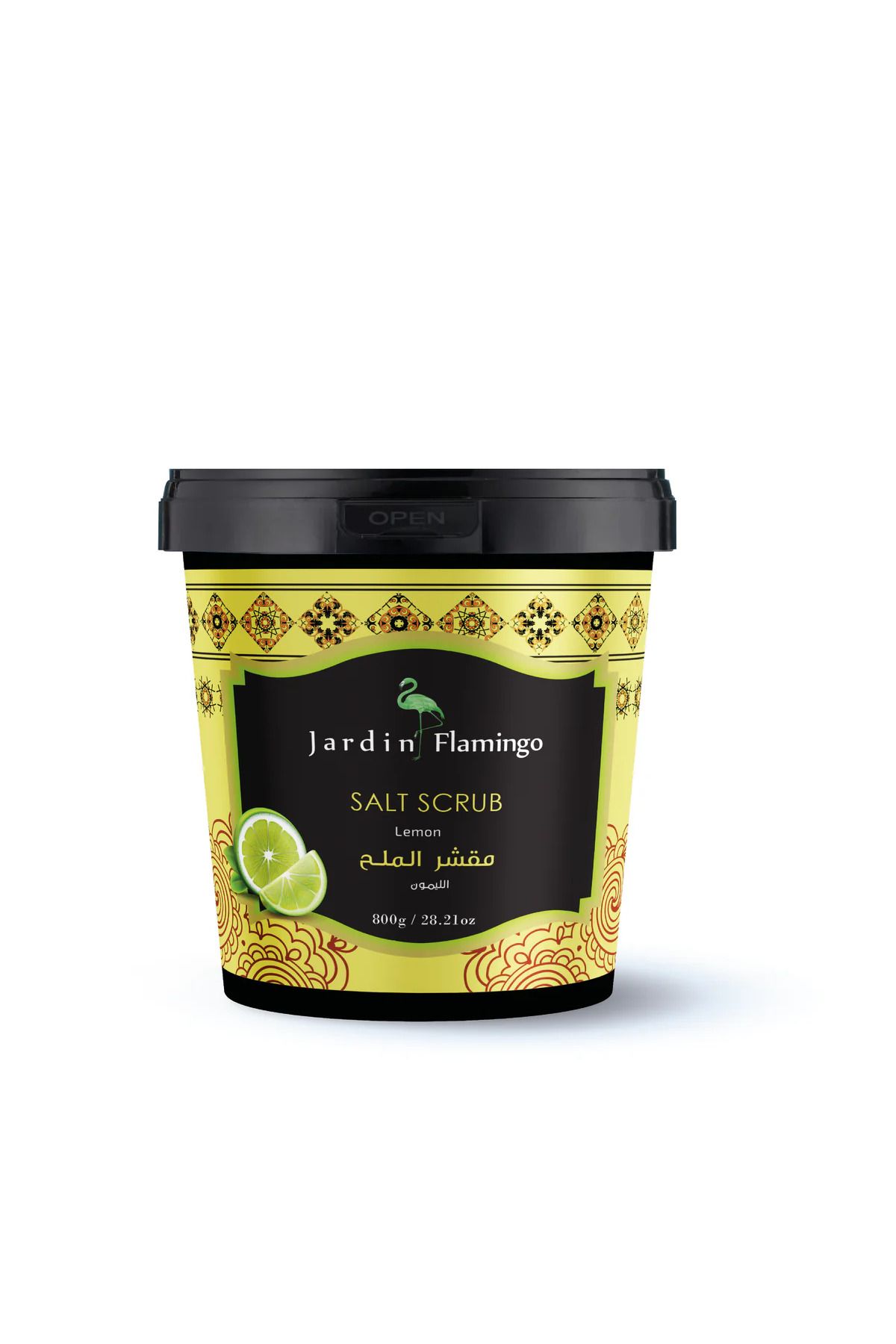 JARDİN FLAMİNGO Jardi?n Flami?ngo Salt Scrub Lemon 800g