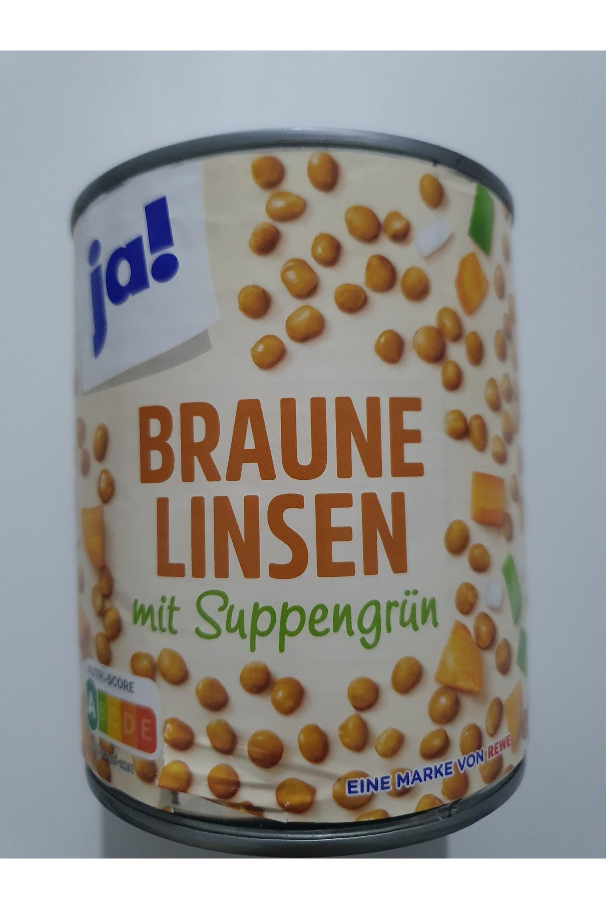 JA BRAUNE LİNSEN mit SUPPENGRÜN