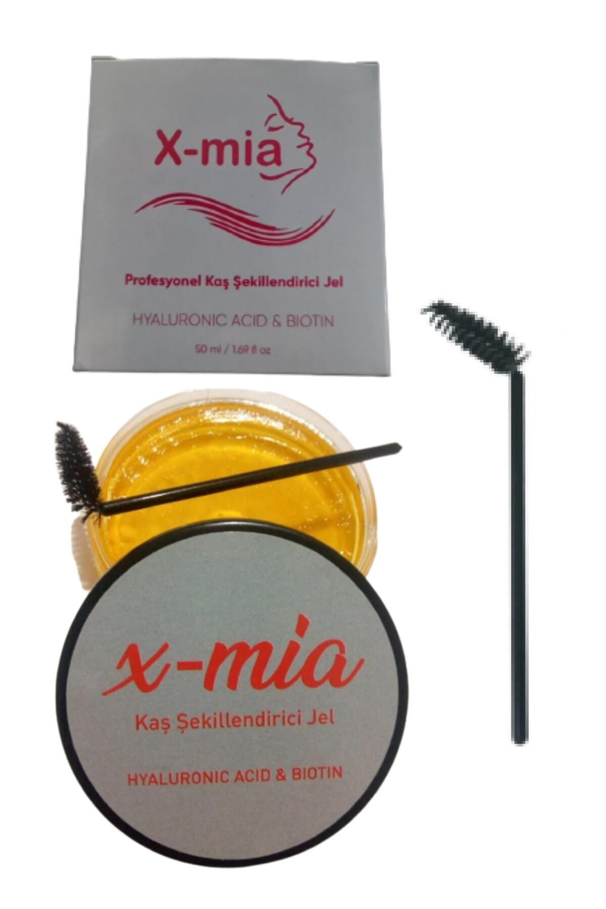 x-mia 'nın Uzun Süreli Kaş Sabitleyicisi & Şekillendiricisi Wax 50 ml 2 Adet Fırça-1