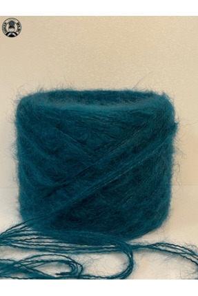 göçer Örgü İpi Petrol Yeşili Moher Akrilik Sade Renk Yumaklar 100gr