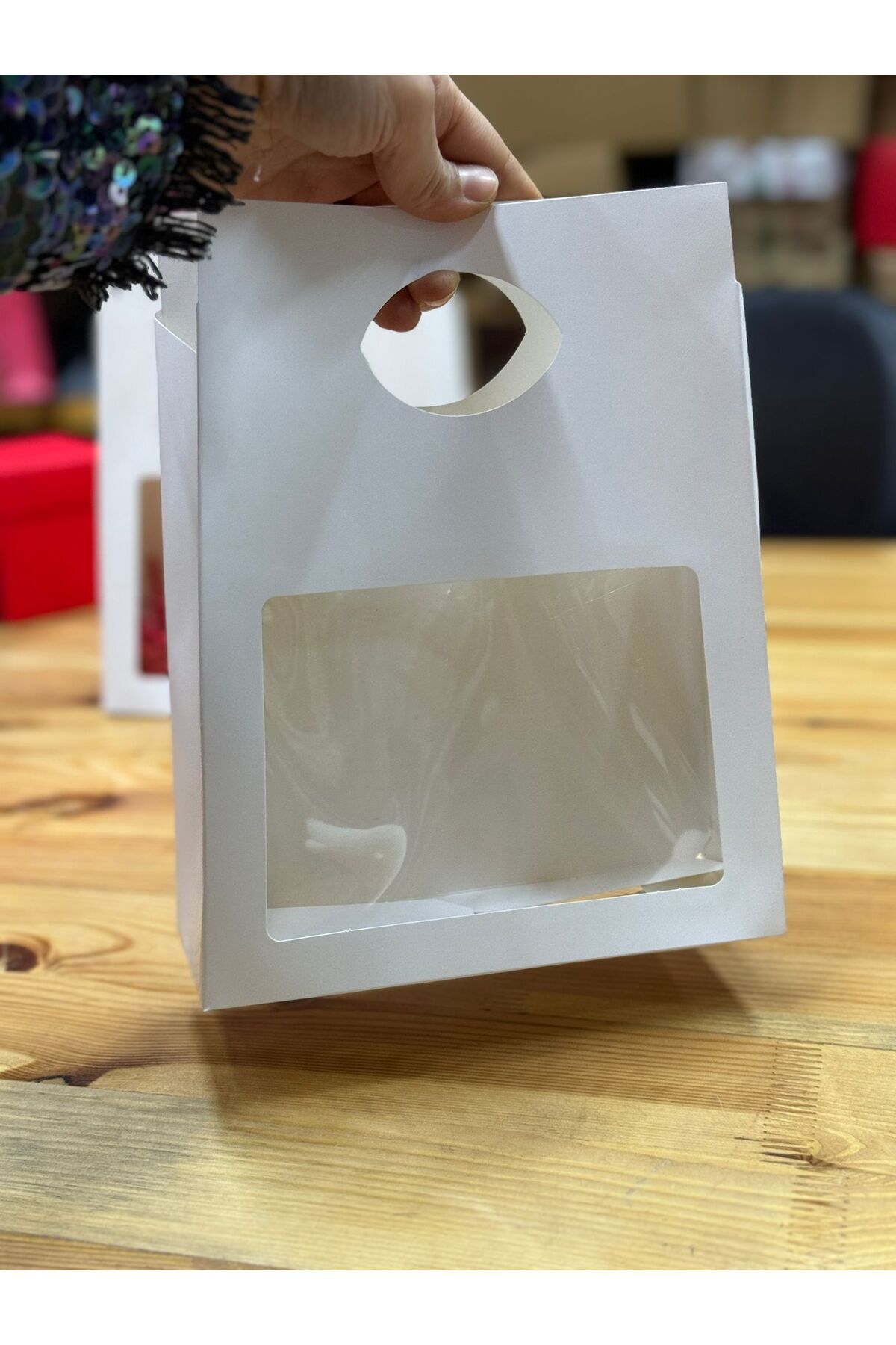 demontecraft-Cardboard Box with Window Without Rope 2 Pcs Only Box 2