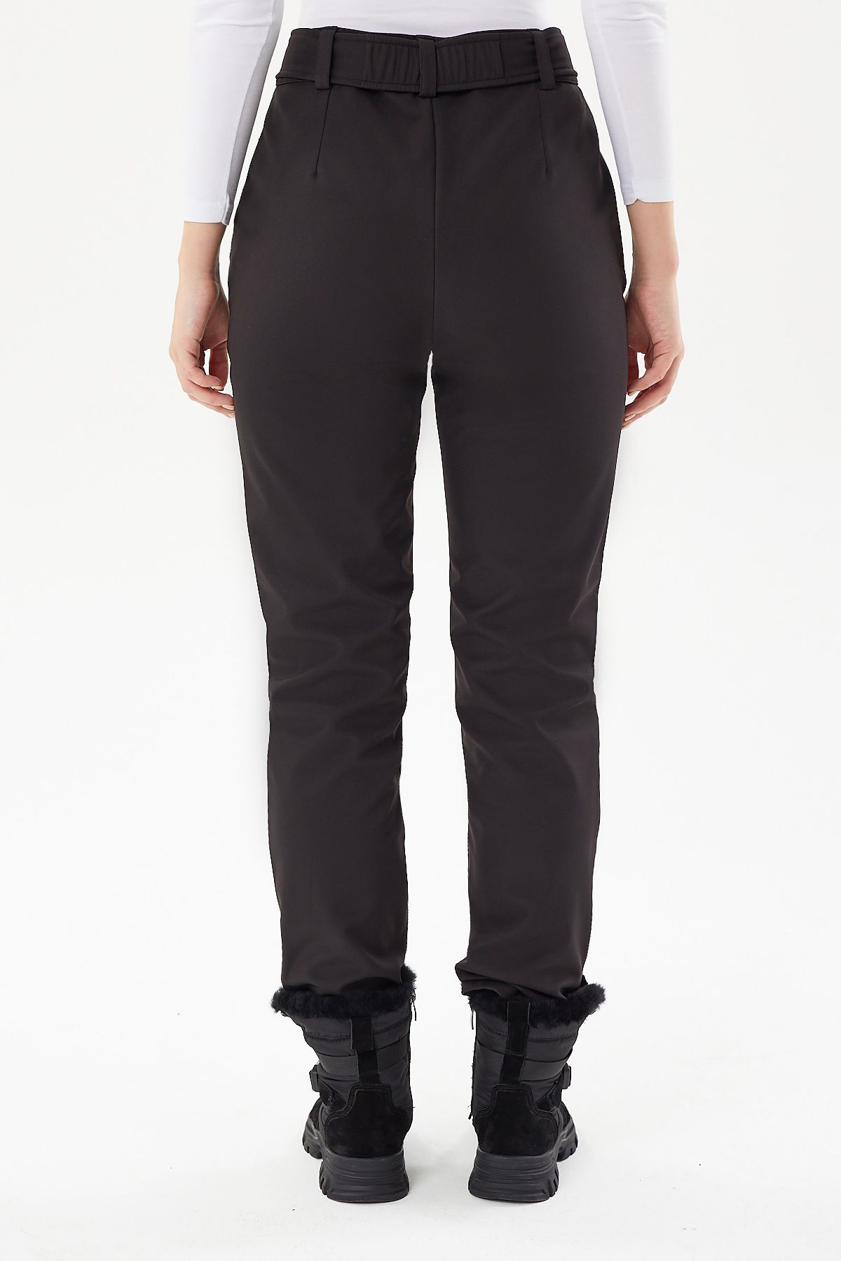 Exuma-Pantaloni de schi Softshell pentru femei 2423026 4