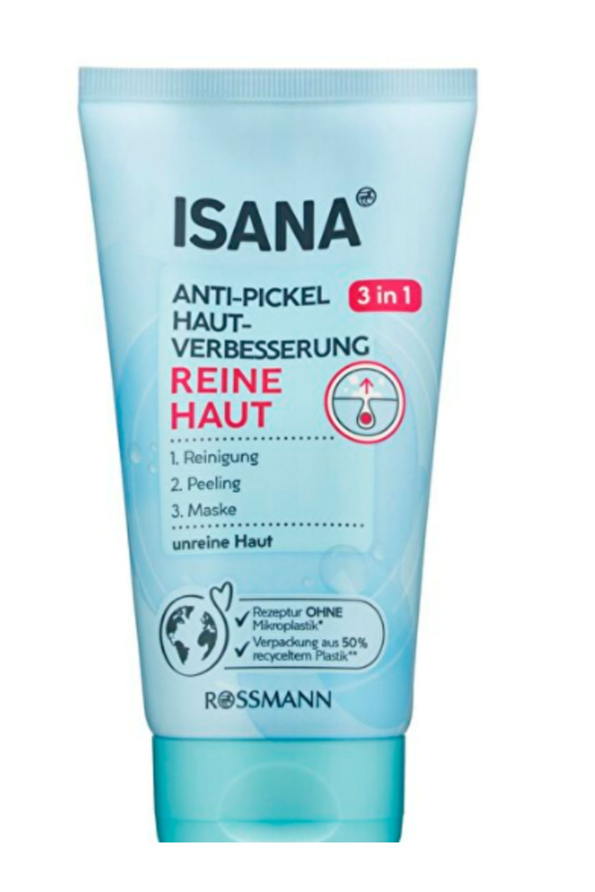 ROSSMANN Reine Haut Peeling Arındırıcı 3in1 150 ml