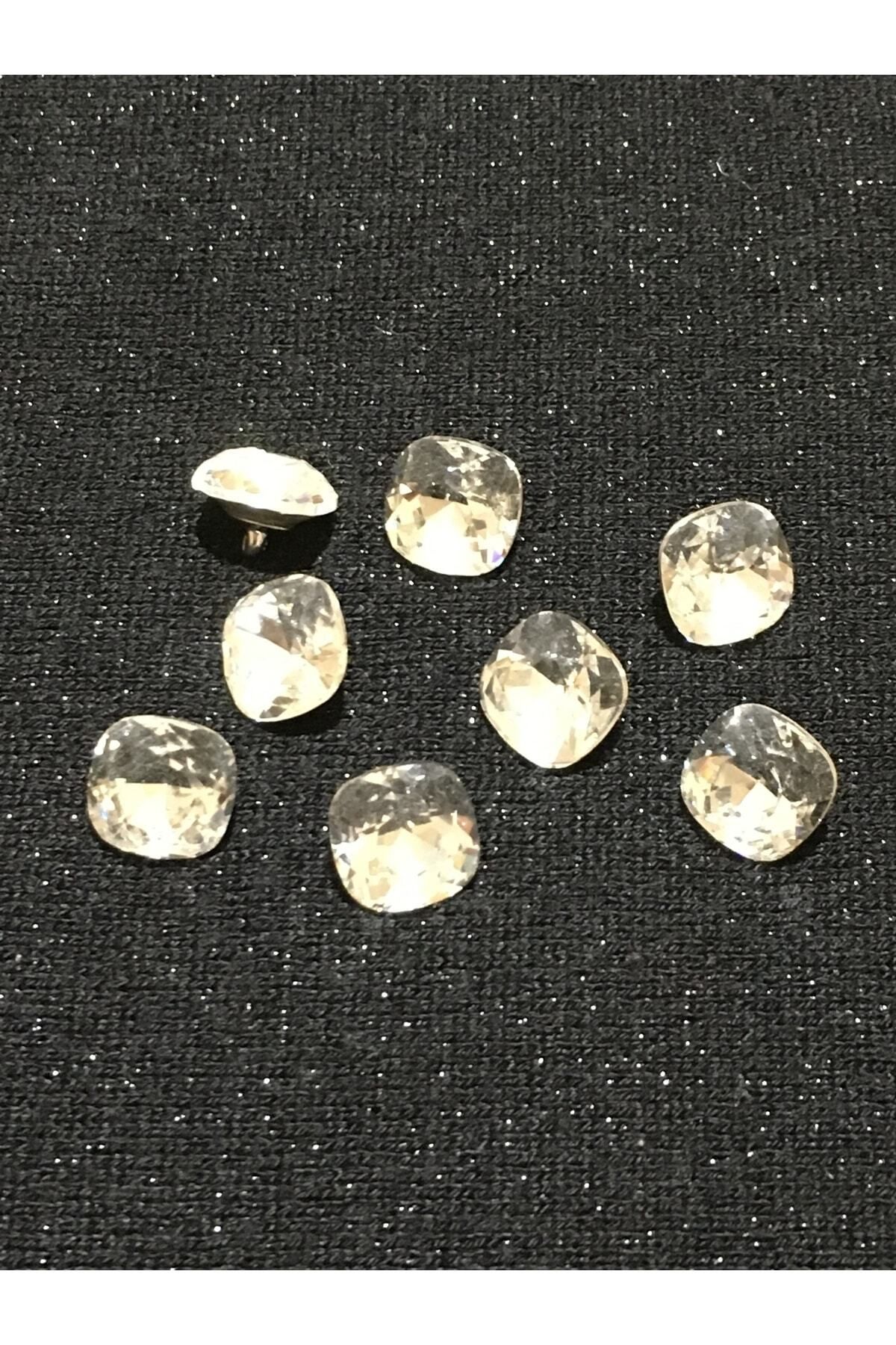 karantuhafiye-Stoned Button Blouse Button Square Model Set of 8 1