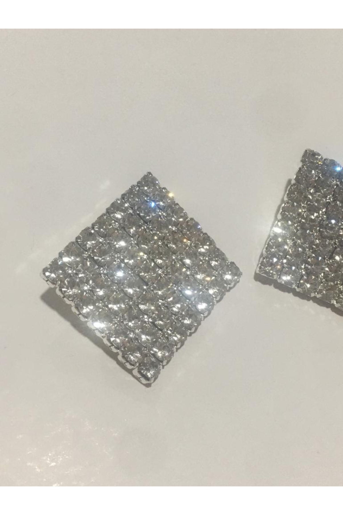 karantuhafiye-Stone Button / Crystal Stone Square Button / Set of 2 6