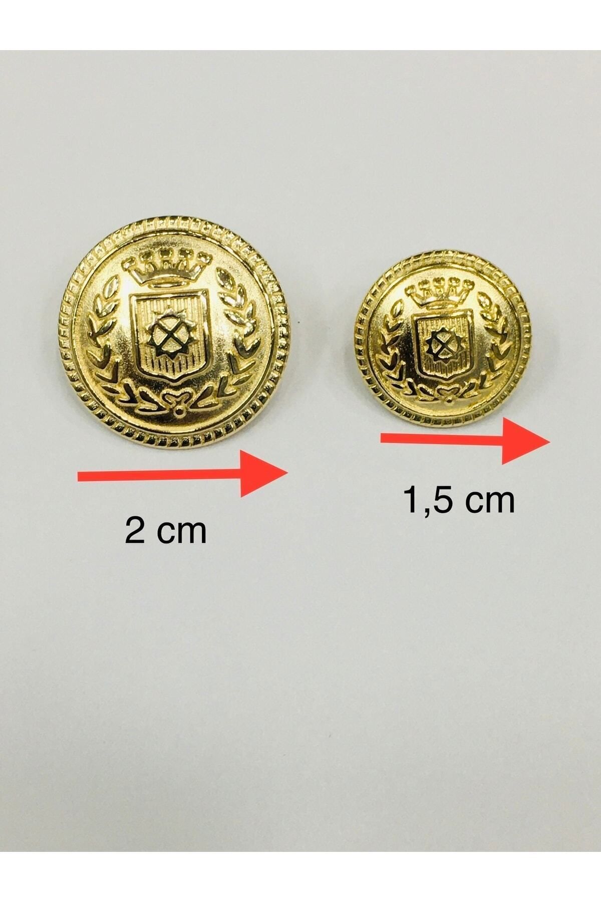 karantuhafiye-Blazer Jacket Button Set Gold / Wreath Model 5