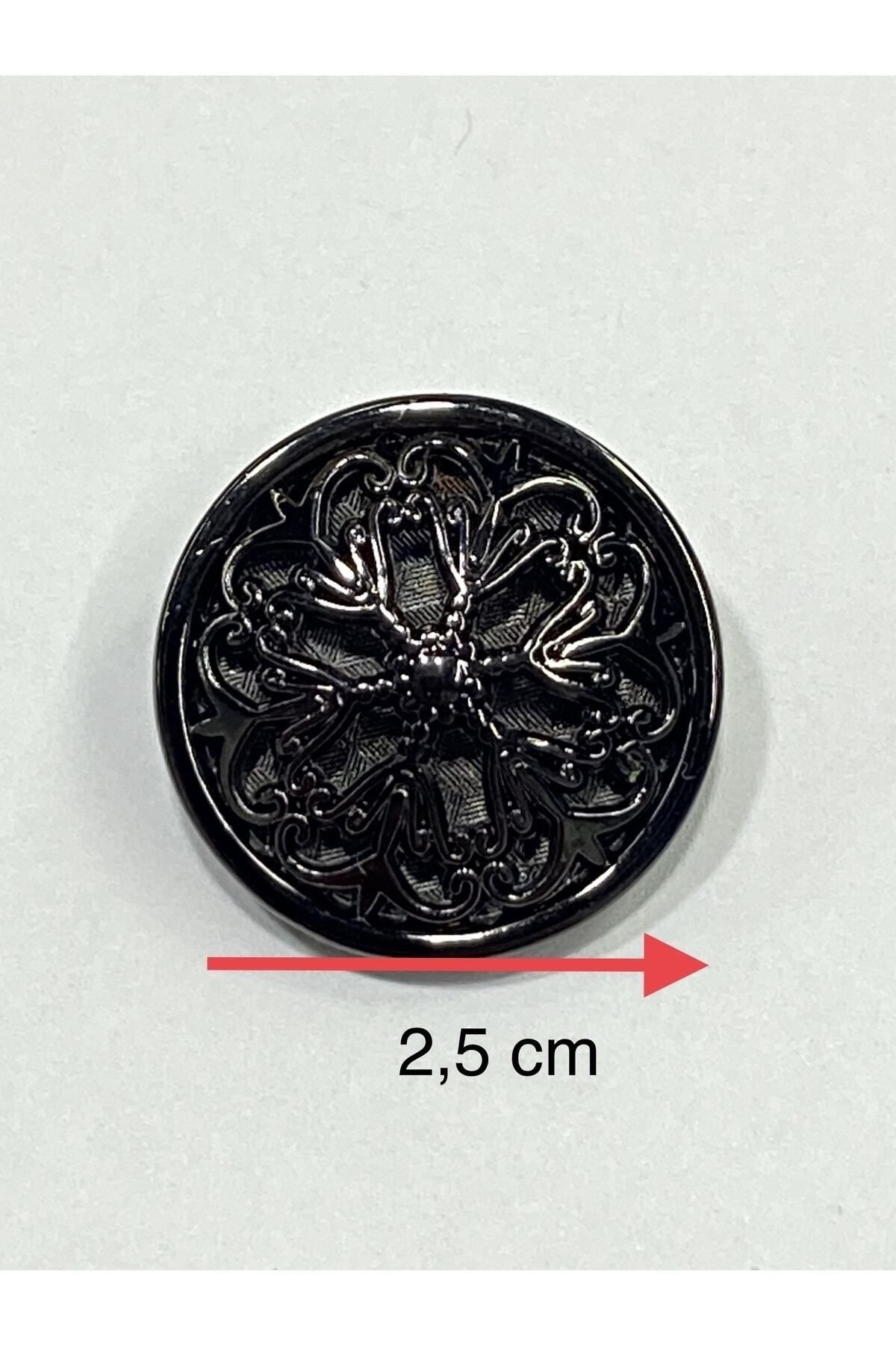 karantuhafiye-Coat Topcoat button / design button / special coated button / Black set of 6 6