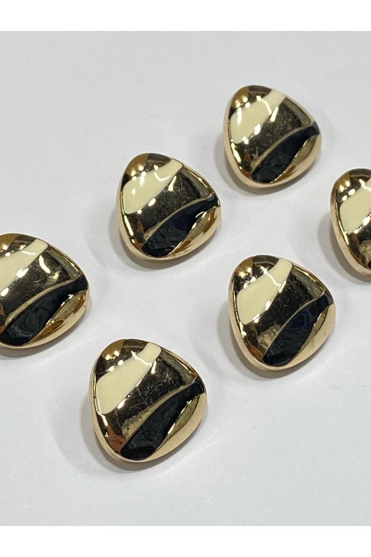 karantuhafiye-Metal Button/Cardigan Vest Length/ Set of 6/1.8 cm/jx006 1