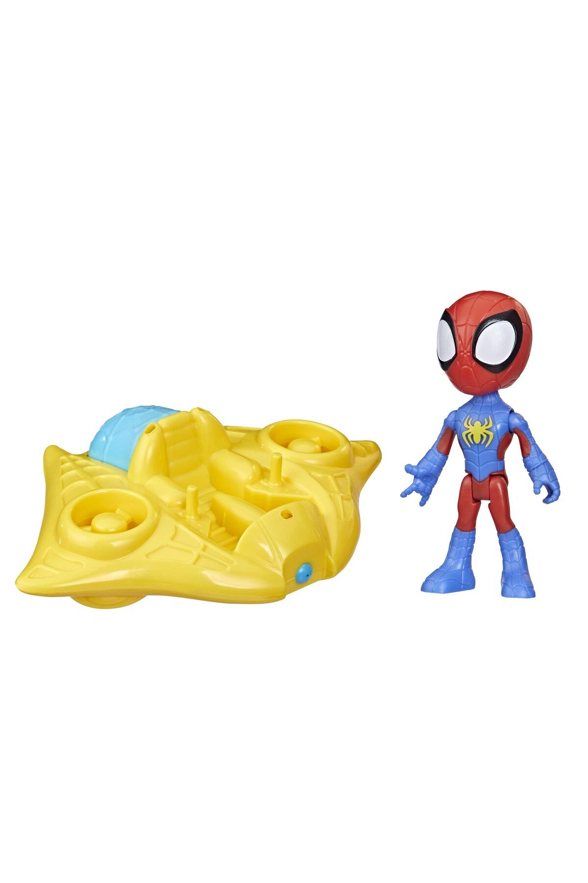 Hasbro-Marvel Spidey and His Amazing Friends Spidey Water Web Raft, Preschool Water Toy with Spidey 1