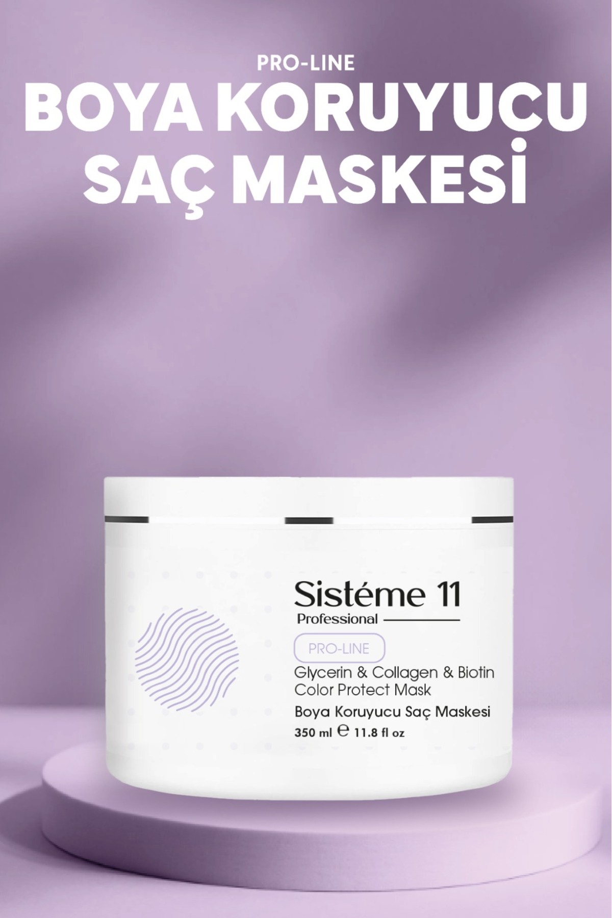Sisteme 11 Boya Koruyucu Saç Maskesi 350 ml — 8684091009429 — تصویر 3 از 4