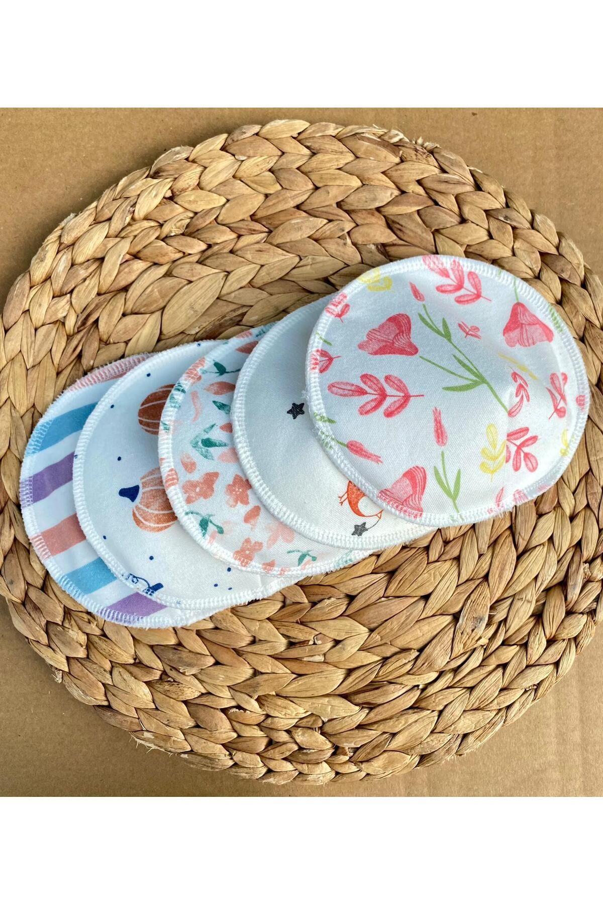 Ponped-Double Bamboo Leak Proof Washable Breast Pad 4