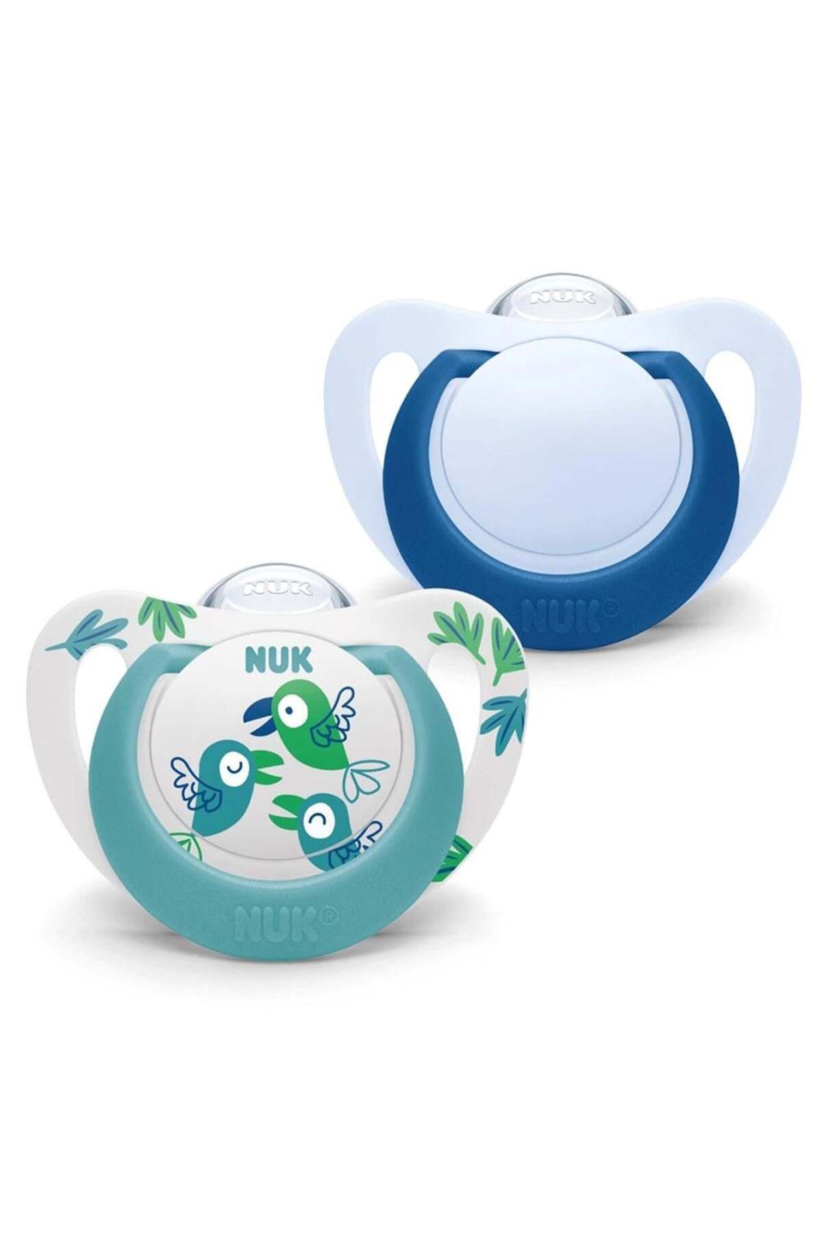 Nuk-Star Silicone Pacifier 2-Pack (6-18 MONTHS) 2