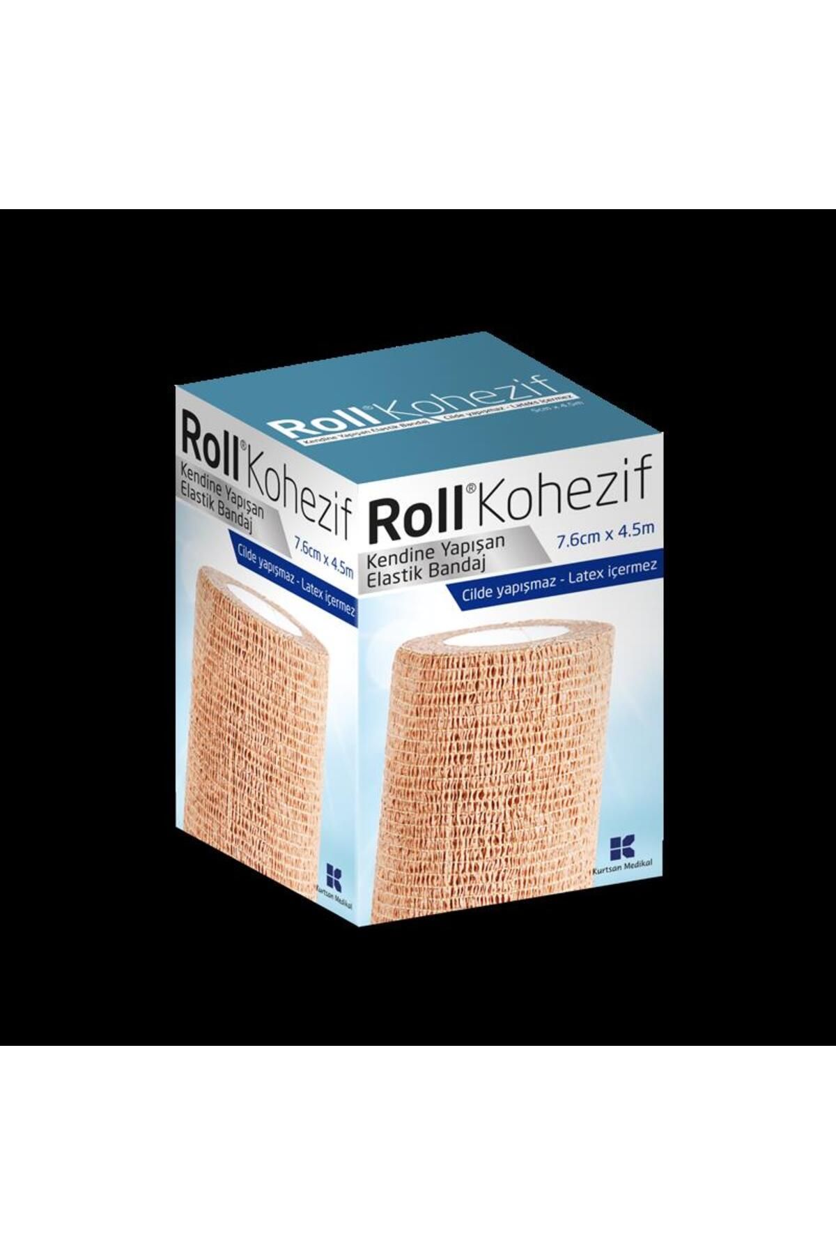 Roll Kohezif Bandaj 7.6 Cm X 4.5 Cm